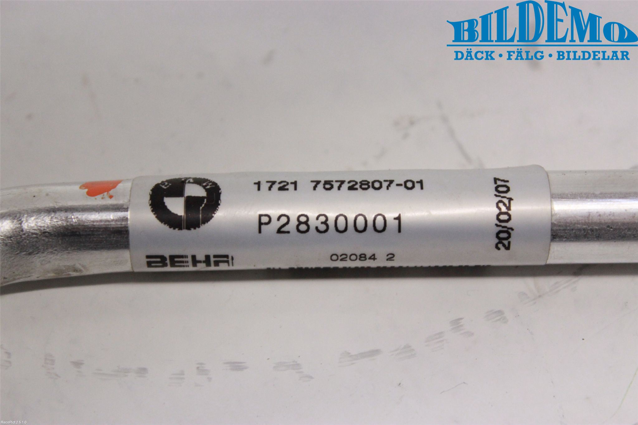 BMW 5 E60/61 Sed/Tou 02-10 Radiator Servoolje Kjøler