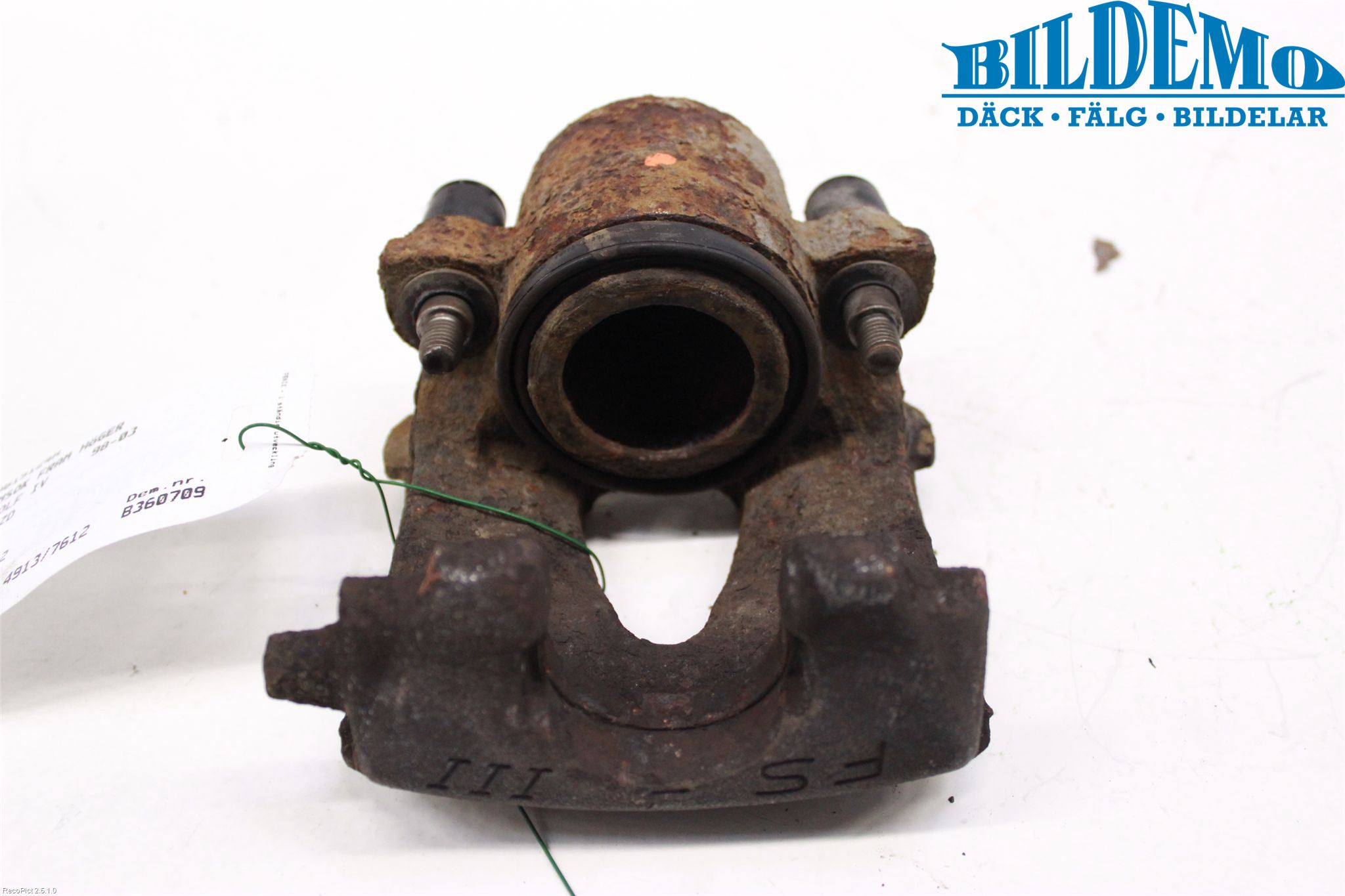 Volkswagen VW GOLF IV 98-06 Bremsecaliper Foran Høyre