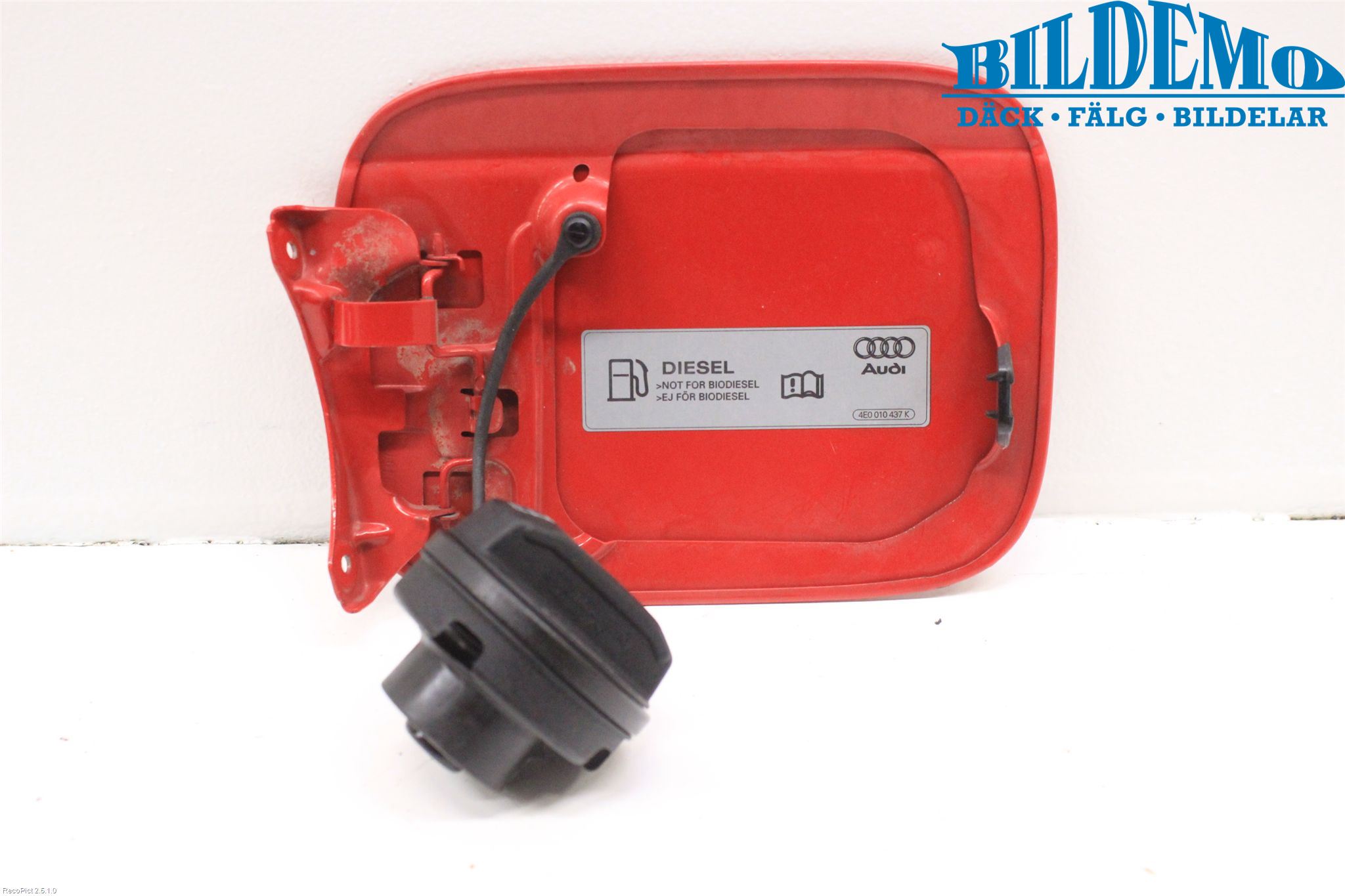 Audi A4/S4 05-07 Drivstoff Tankluke