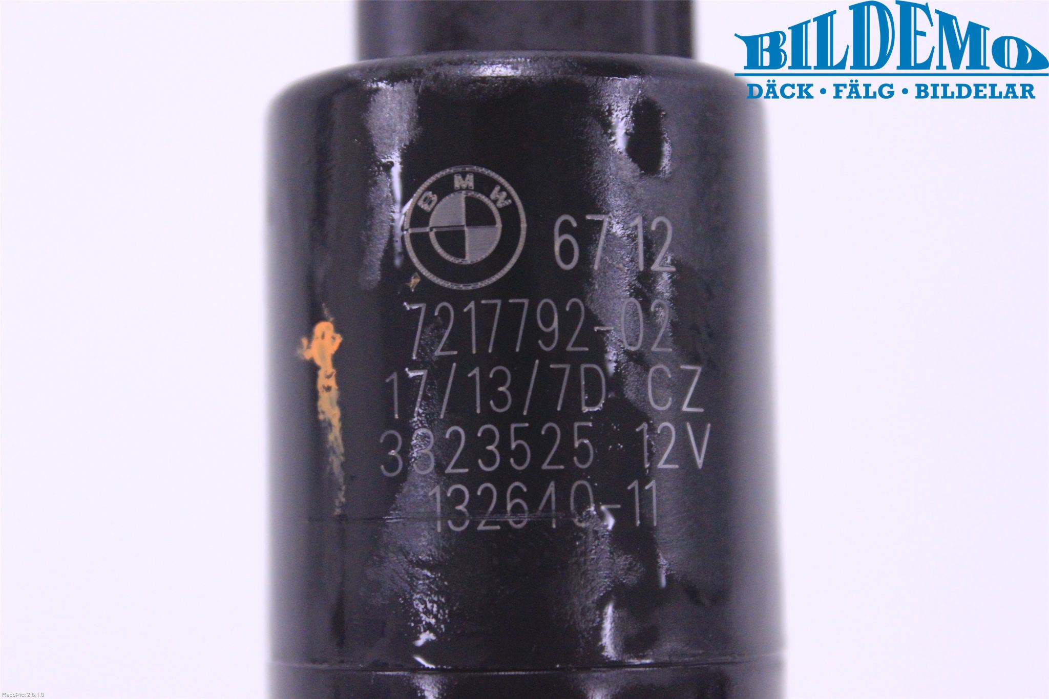 BMW 3 F30/F31/F80 12-19 Spylerpumpe Høytrykk