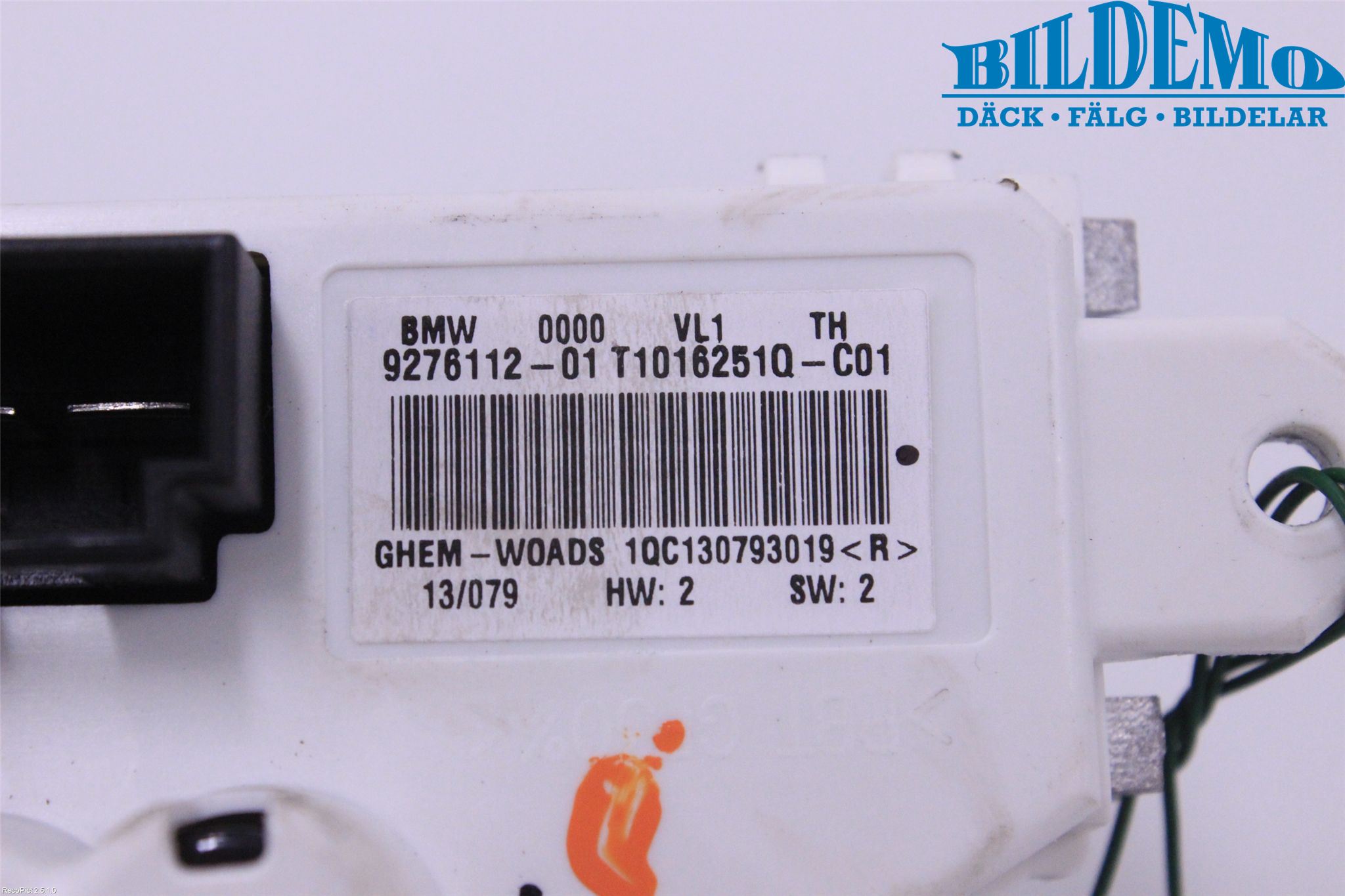 BMW 3 F30/F31/F80 12-19 Varmeapparat Viftemotstand