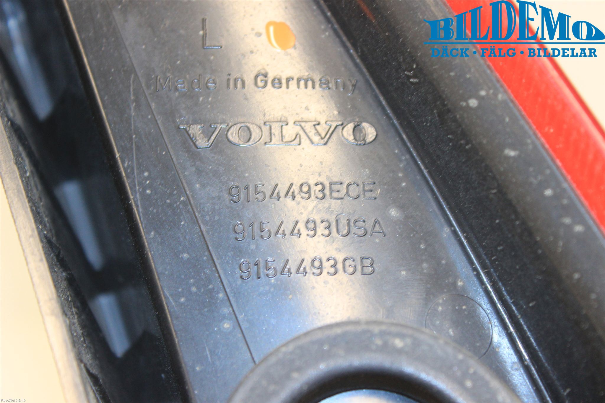 Volvo V70 00-04 Baklykt Venstre