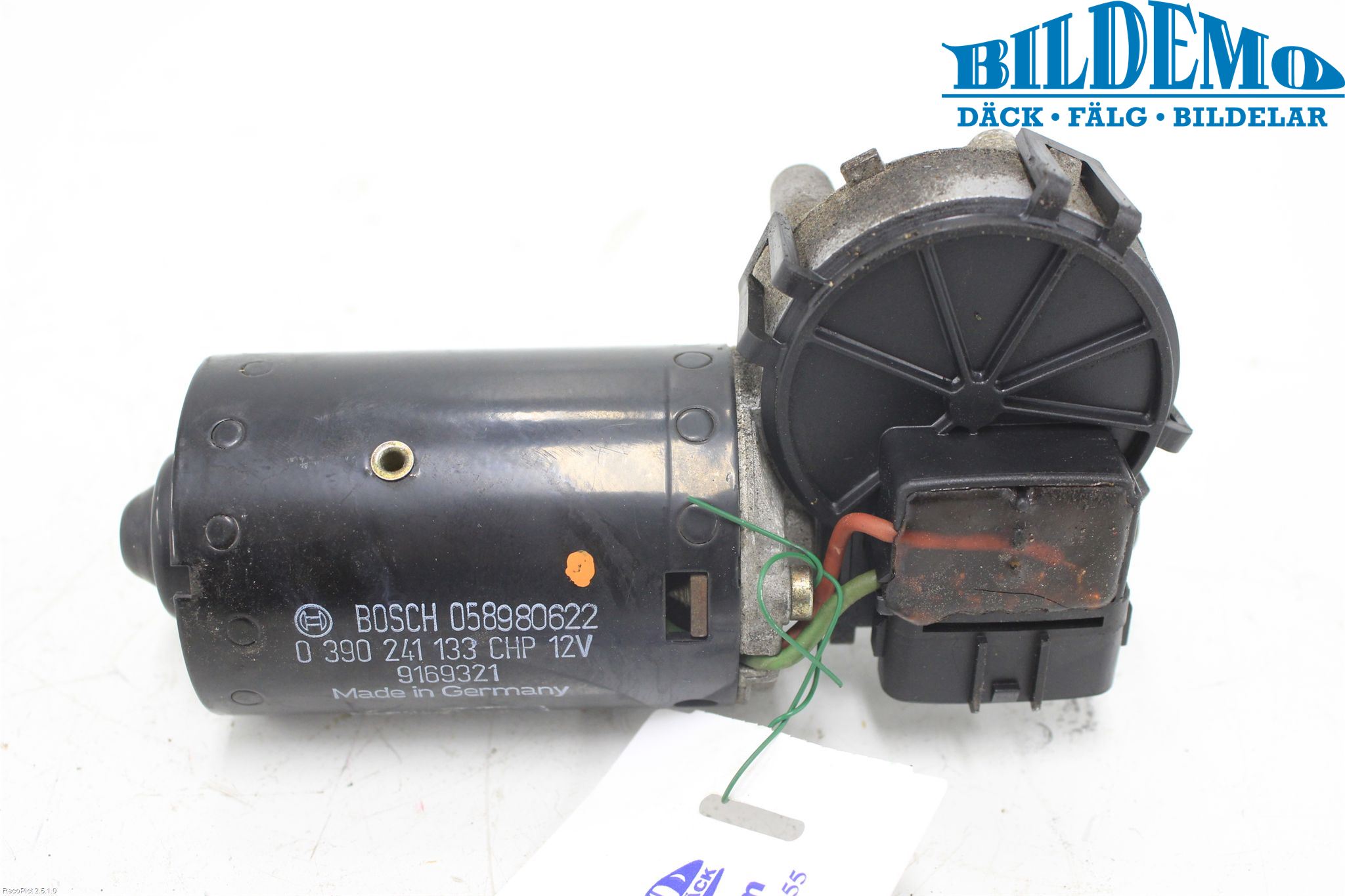 Volvo S70/V70/XC  97-00 Viskermotor Frontrute