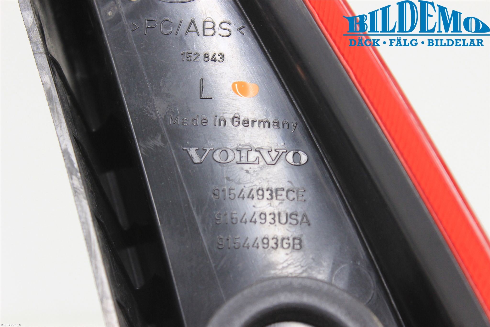 Volvo V70 00-04 Baklykt Venstre