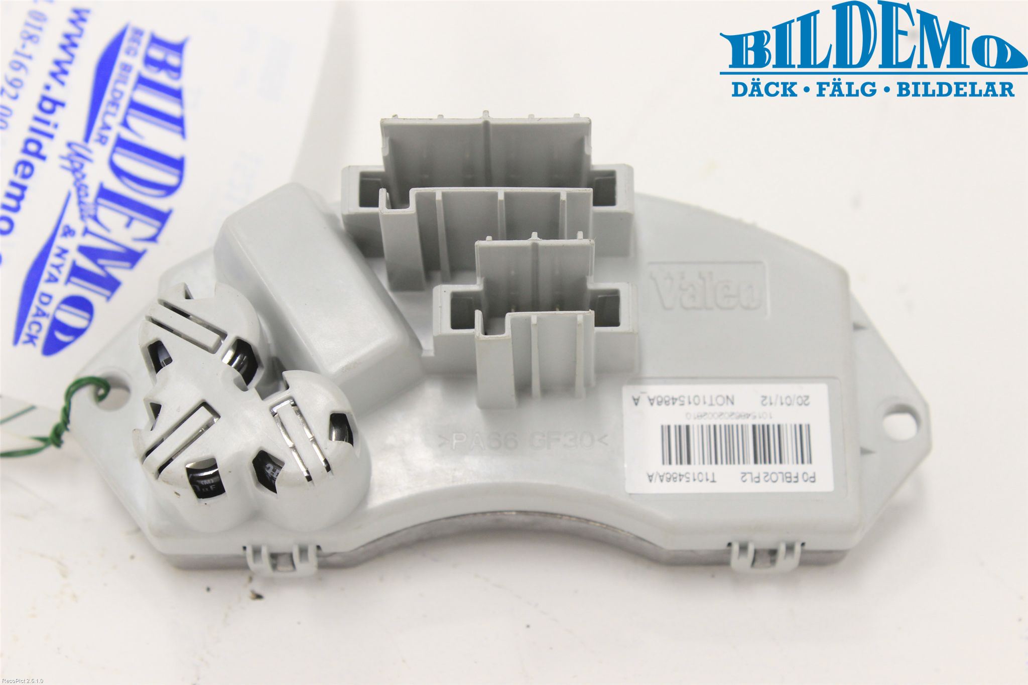 BMW 1 E82/88 Coupé/Cab 06-13 Varmeapparat Viftemotstand