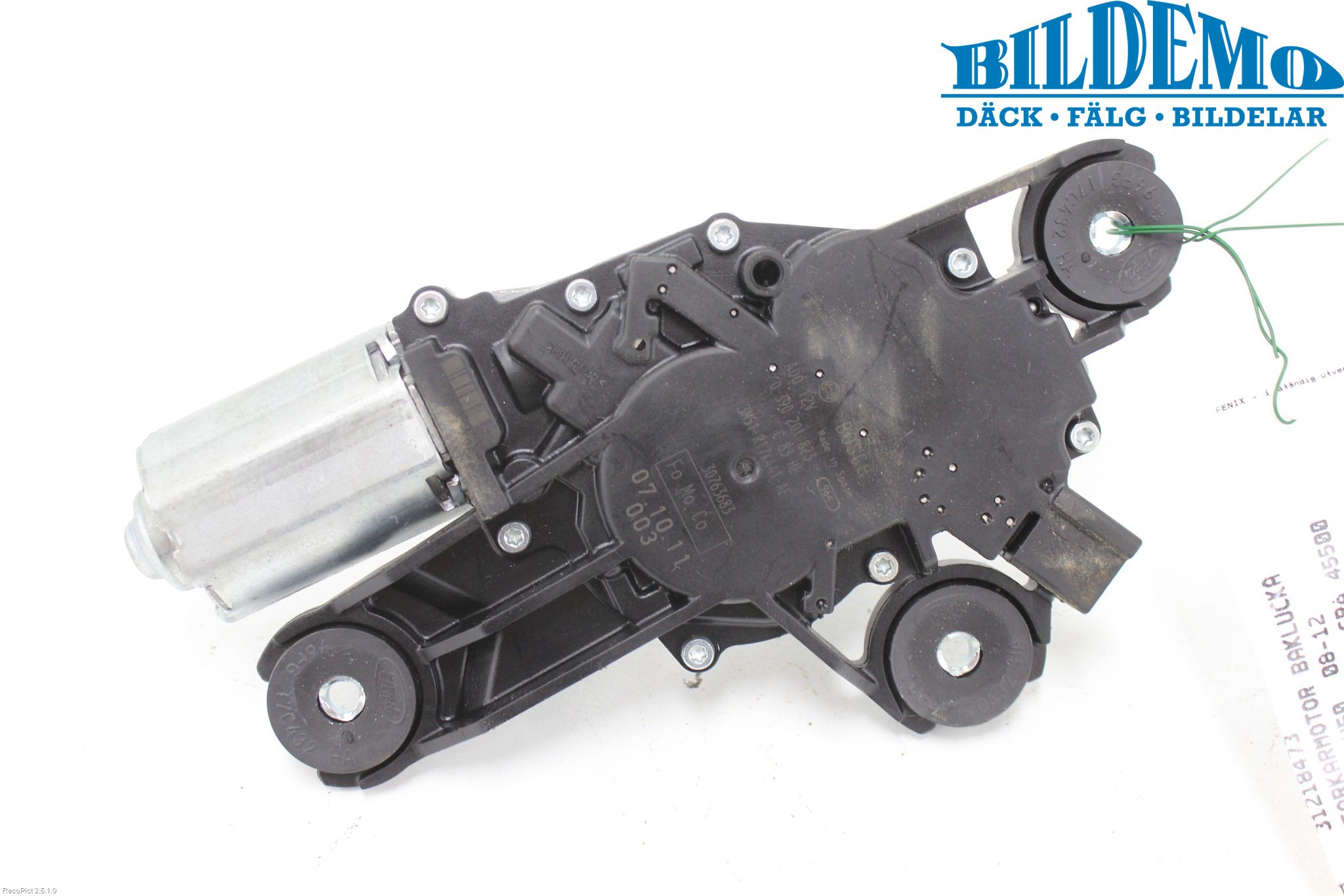 Volvo V50 08-12 Viskermotor Bakluke