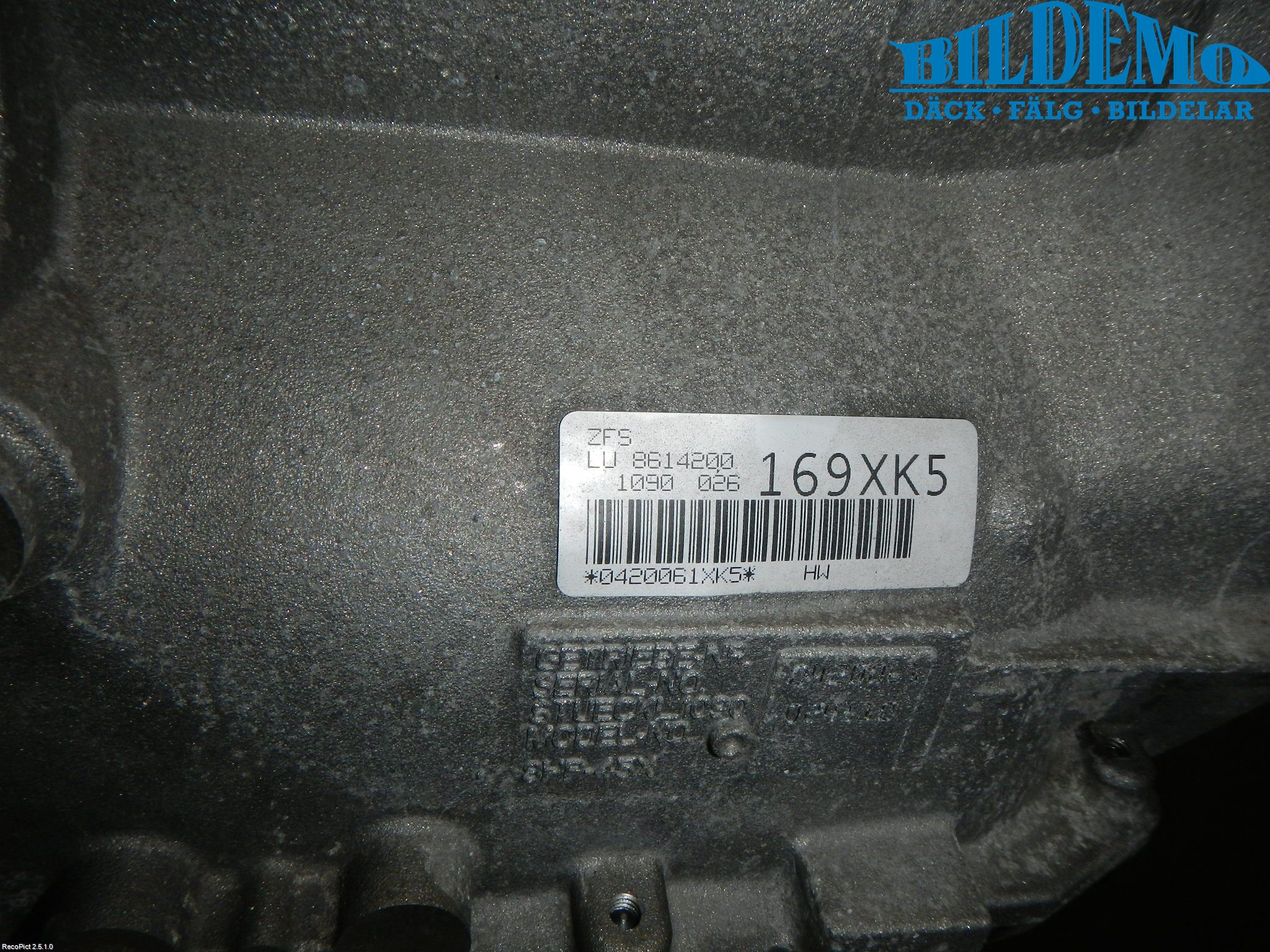 BMW 3 F30/F31/F80 12-19 Gearkasse Automat