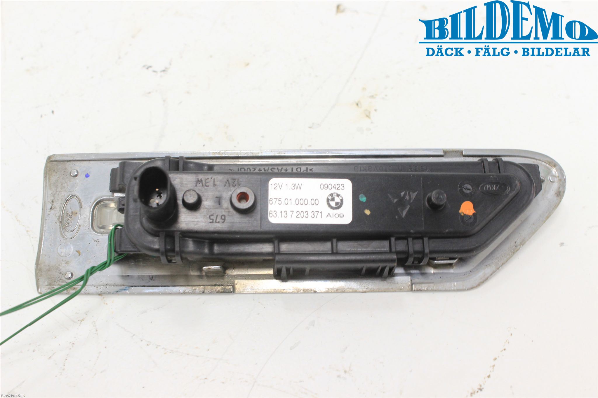 BMW 7 F01/02/03/04 09-15 Blinklykt Side Venstre