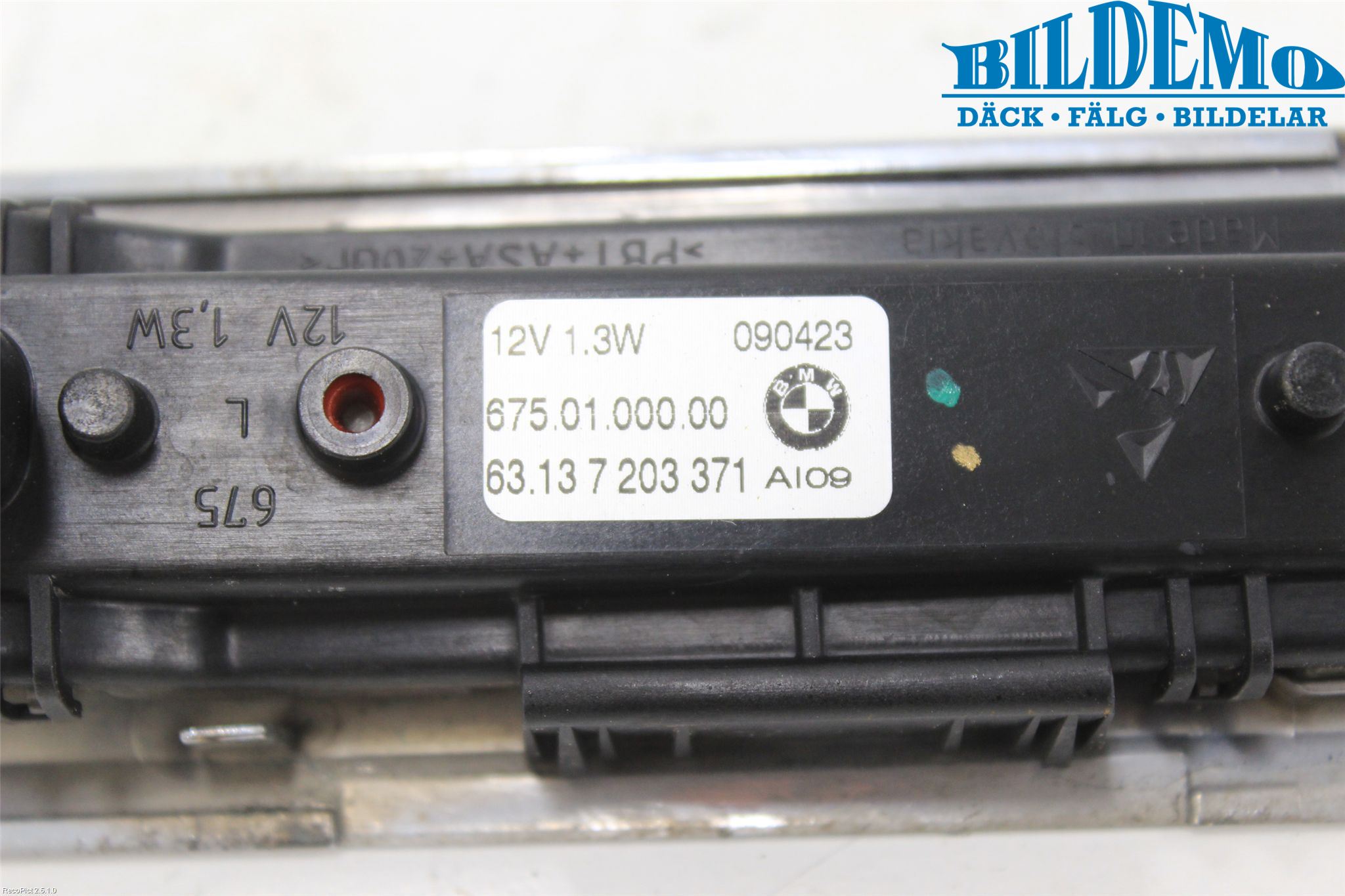 BMW 7 F01/02/03/04 09-15 Blinklykt Side Venstre
