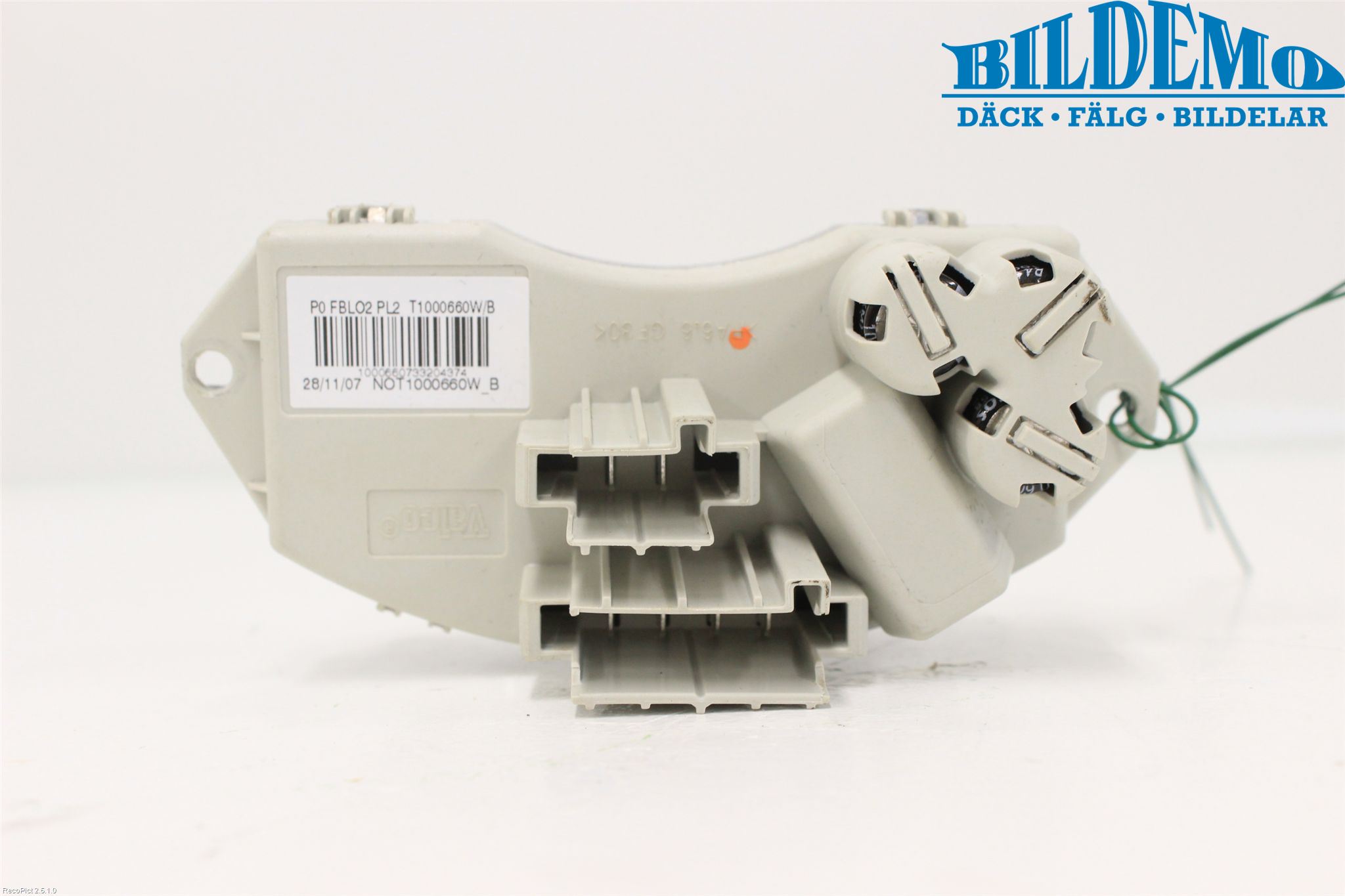 BMW X6 E71/E72   08-14 Varmeapparat Viftemotstand