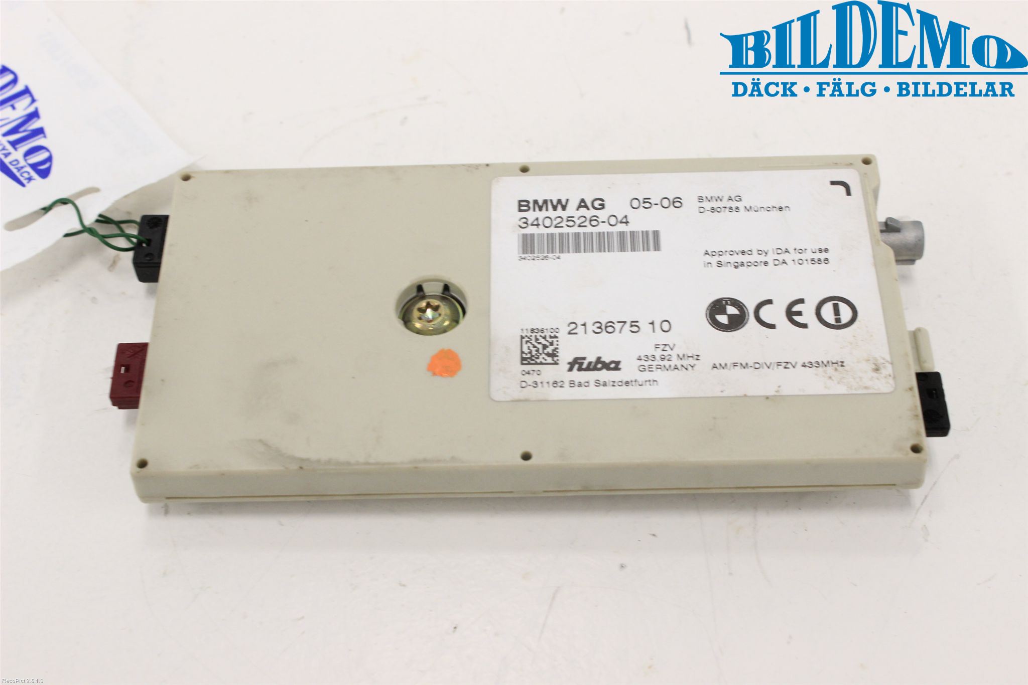 BMW X3 E83     03-10 Stereo Antenneforsterker