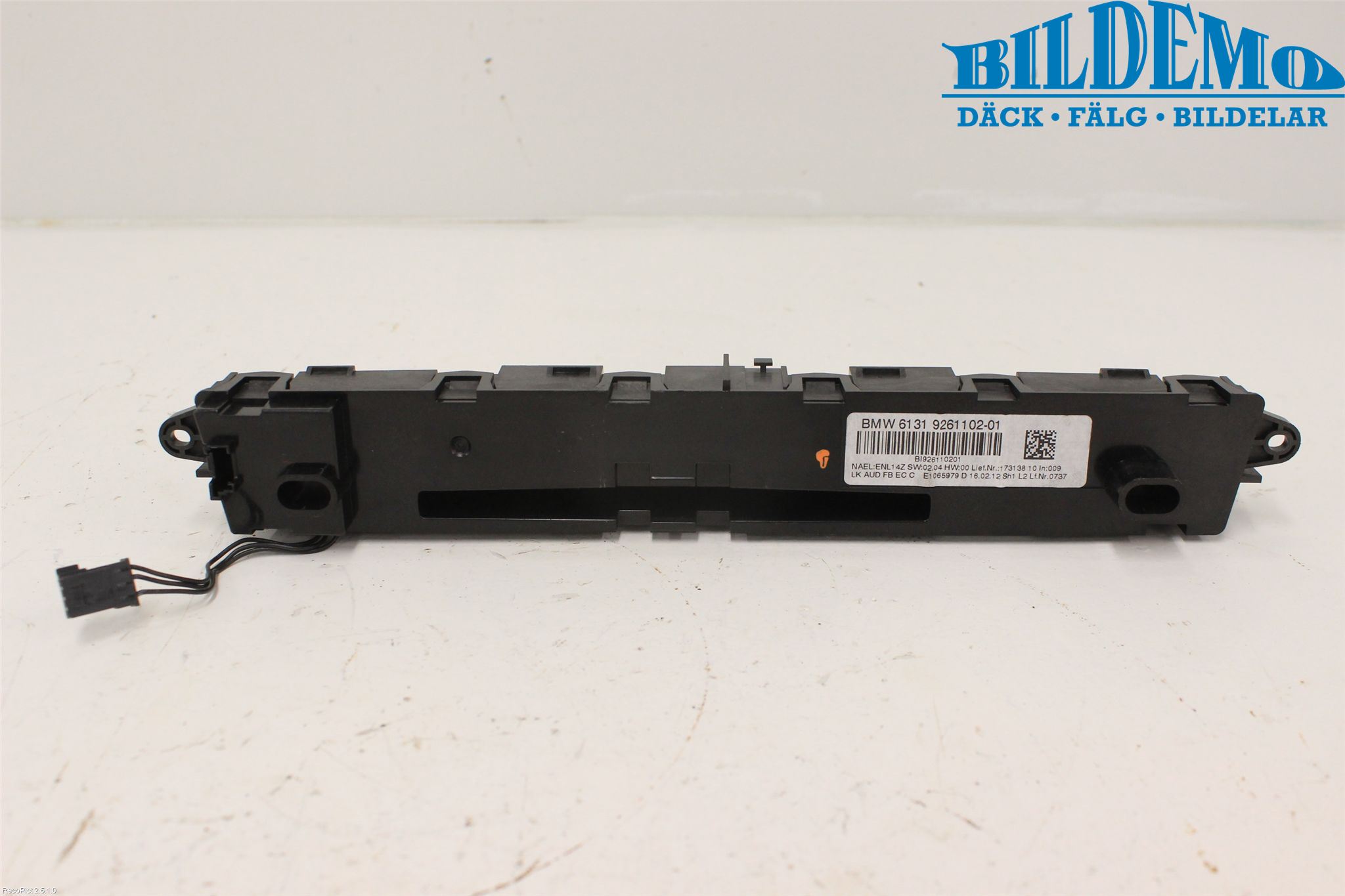BMW 3 F30/F31/F80 12-19 Stereo Radio Med Cd