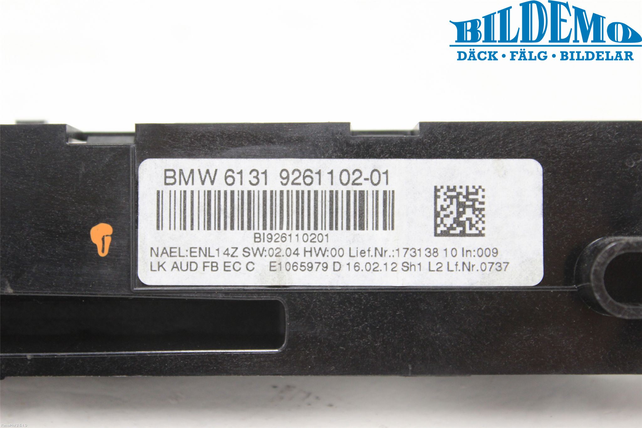 BMW 3 F30/F31/F80 12-19 Stereo Radio Med Cd