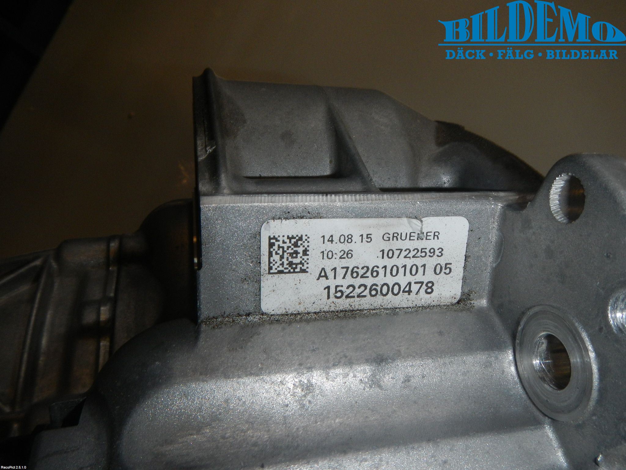 Mercedes-Benz MB A-KLASS (W176) 13-18 Gearkasse 6 Trinn
