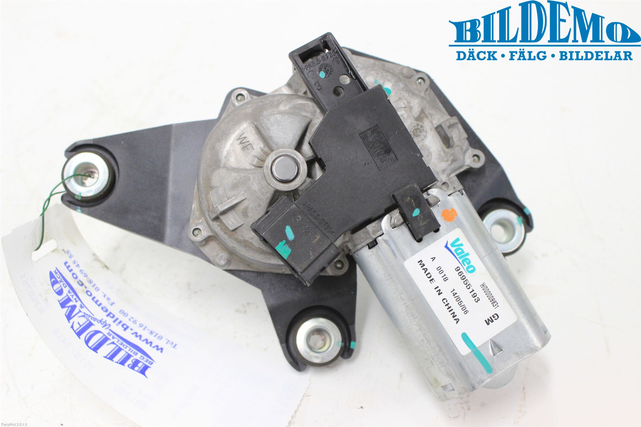 Opel MOKKA 13-20 Viskermotor Bakluke