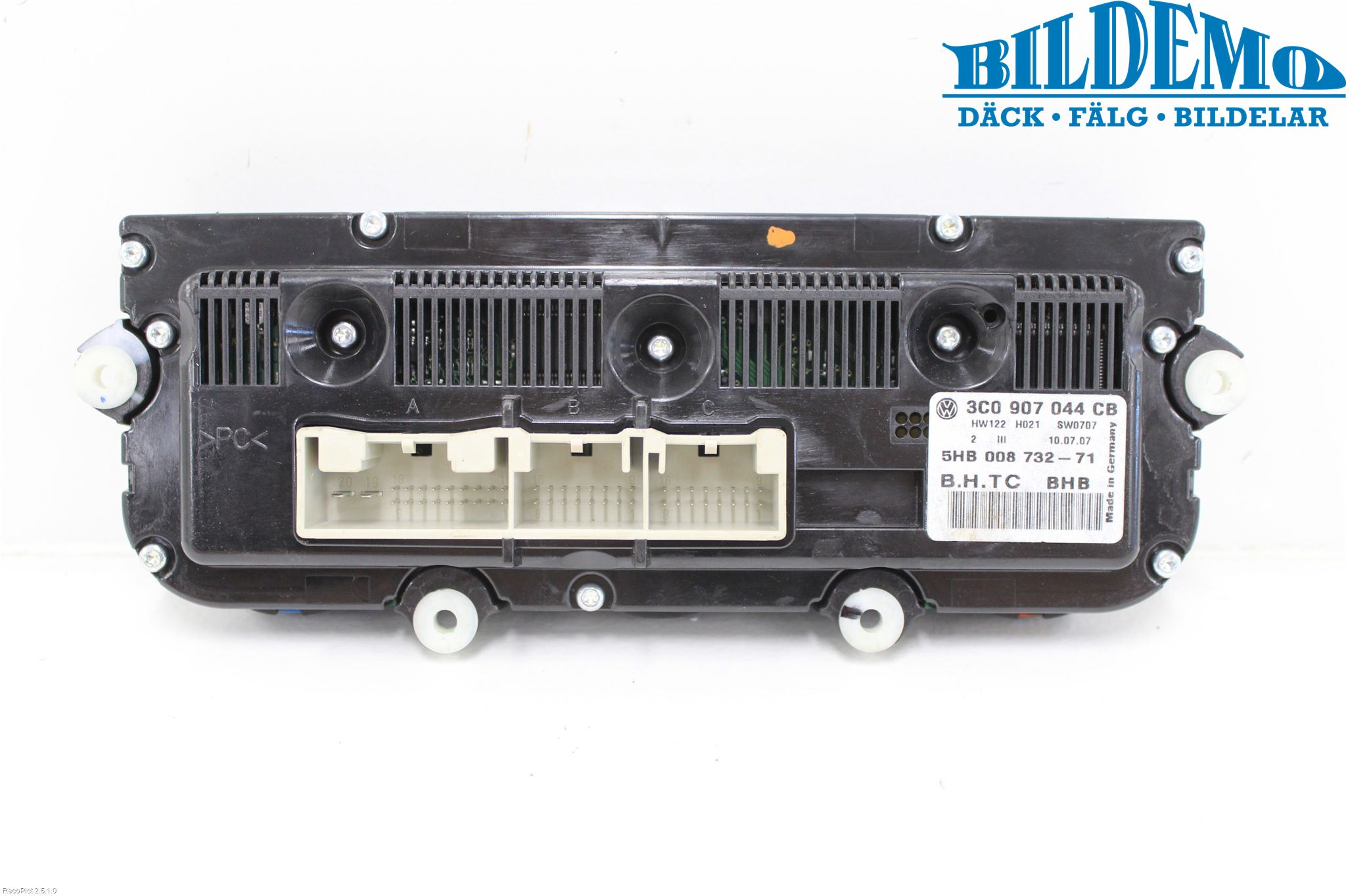 Volkswagen VW PASSAT 05-11 Varme Ac Betjening-Display