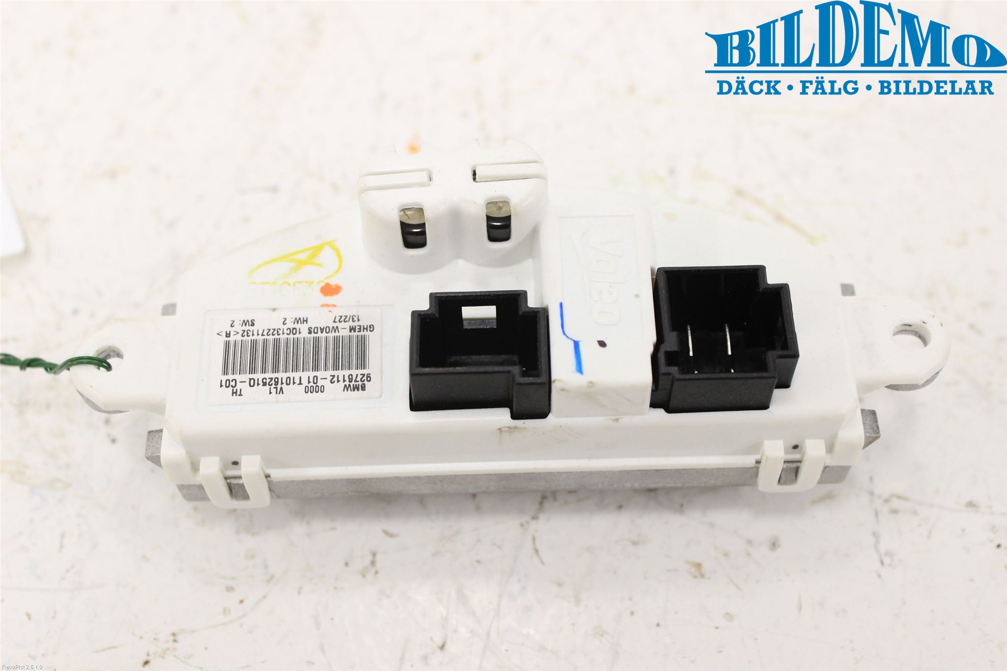 BMW 3 F30/F31/F80 12-19 Varmeapparat Viftemotstand