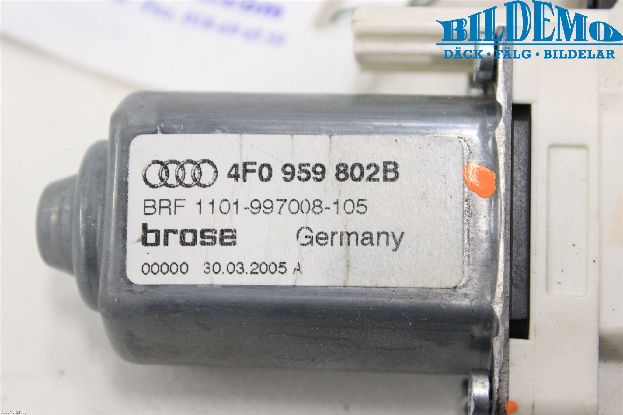 Audi A6/S6     05-11 Vindusheismotor