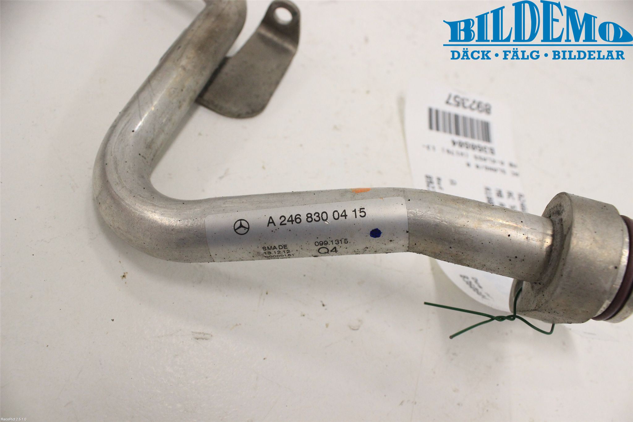 Mercedes-Benz MB A-KLASS (W176) 13-18 Varme Ac Slange - Rør
