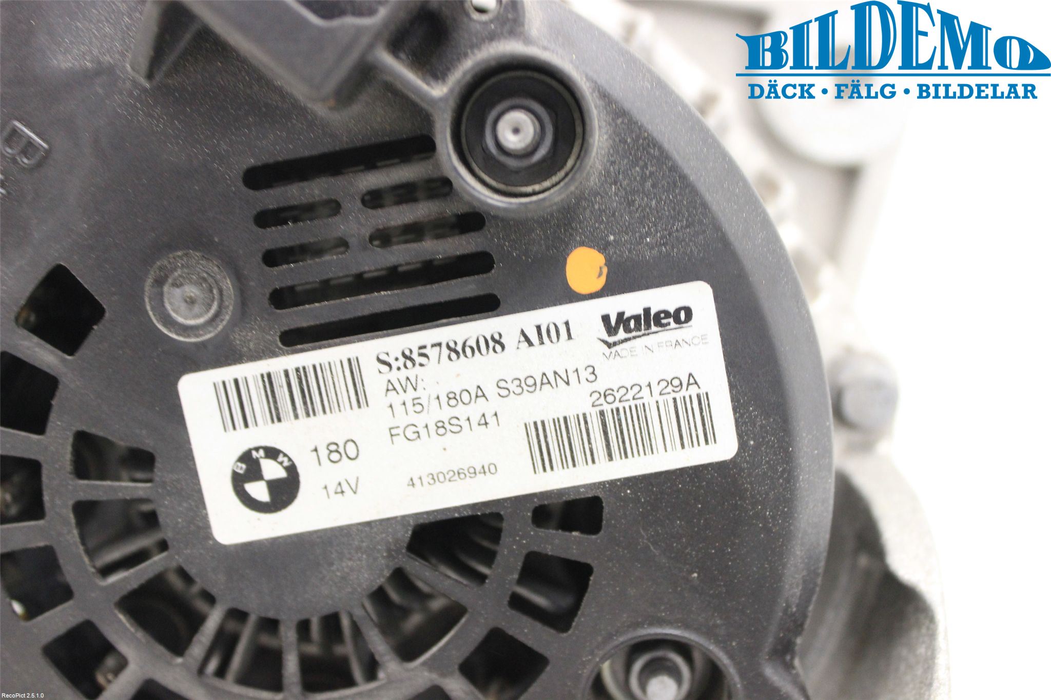 BMW 3 F30/F31/F80 12-19 Dynamo
