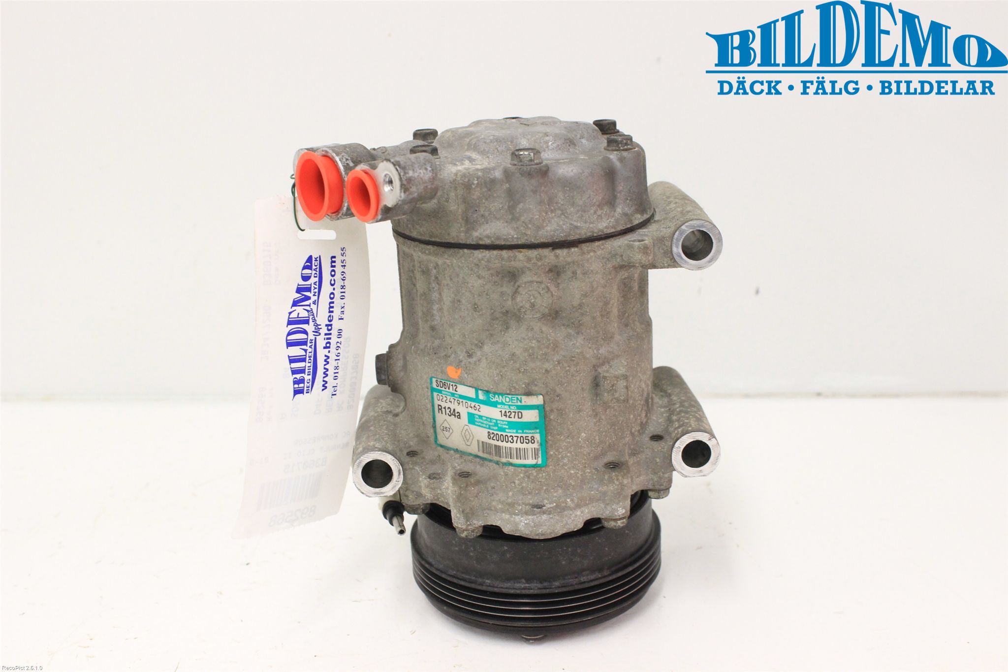 Renault CLIO II 01-08 Varme Ac Kompressor