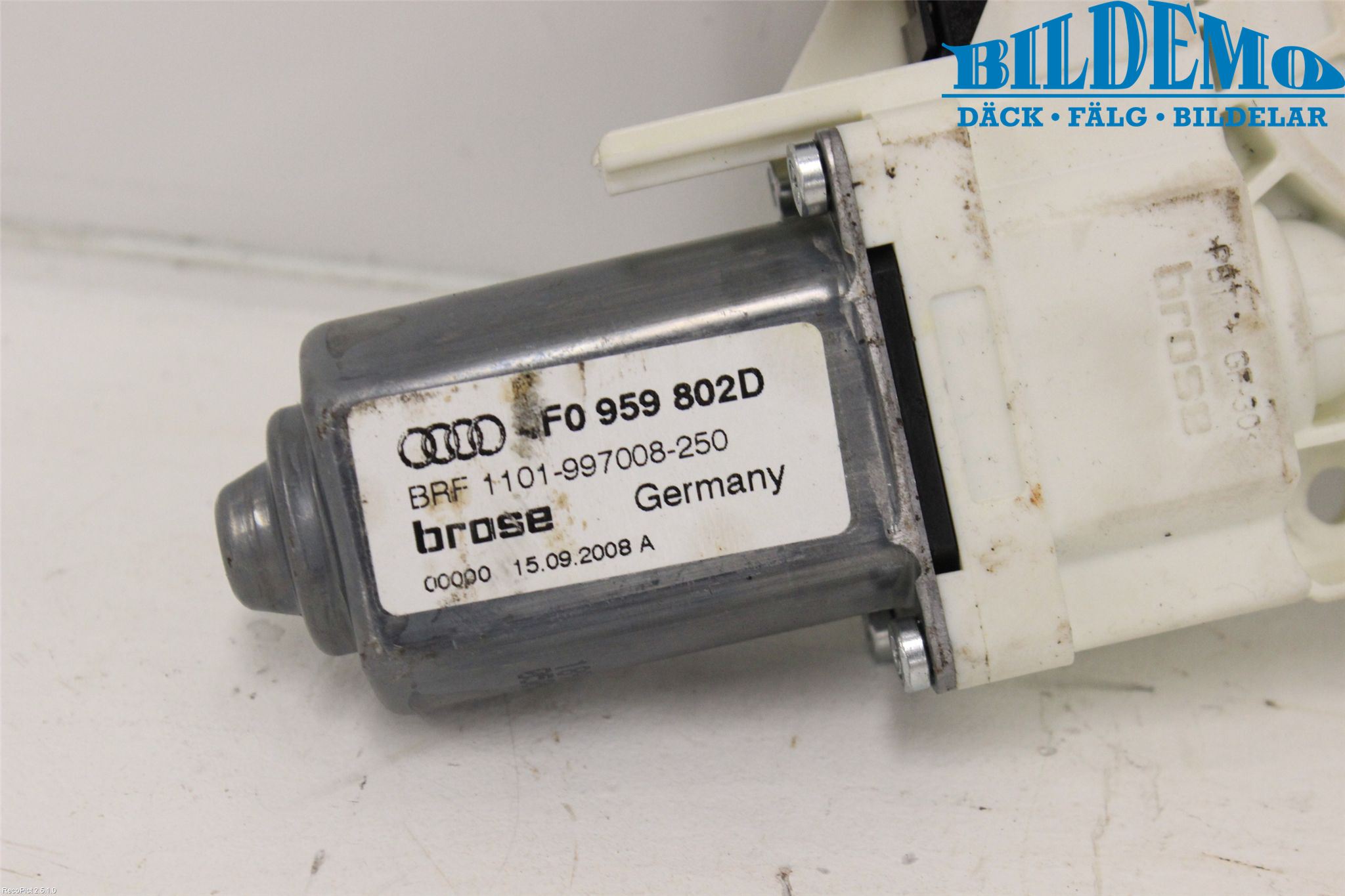 Audi A6/S6     05-11 Vindusheismotor