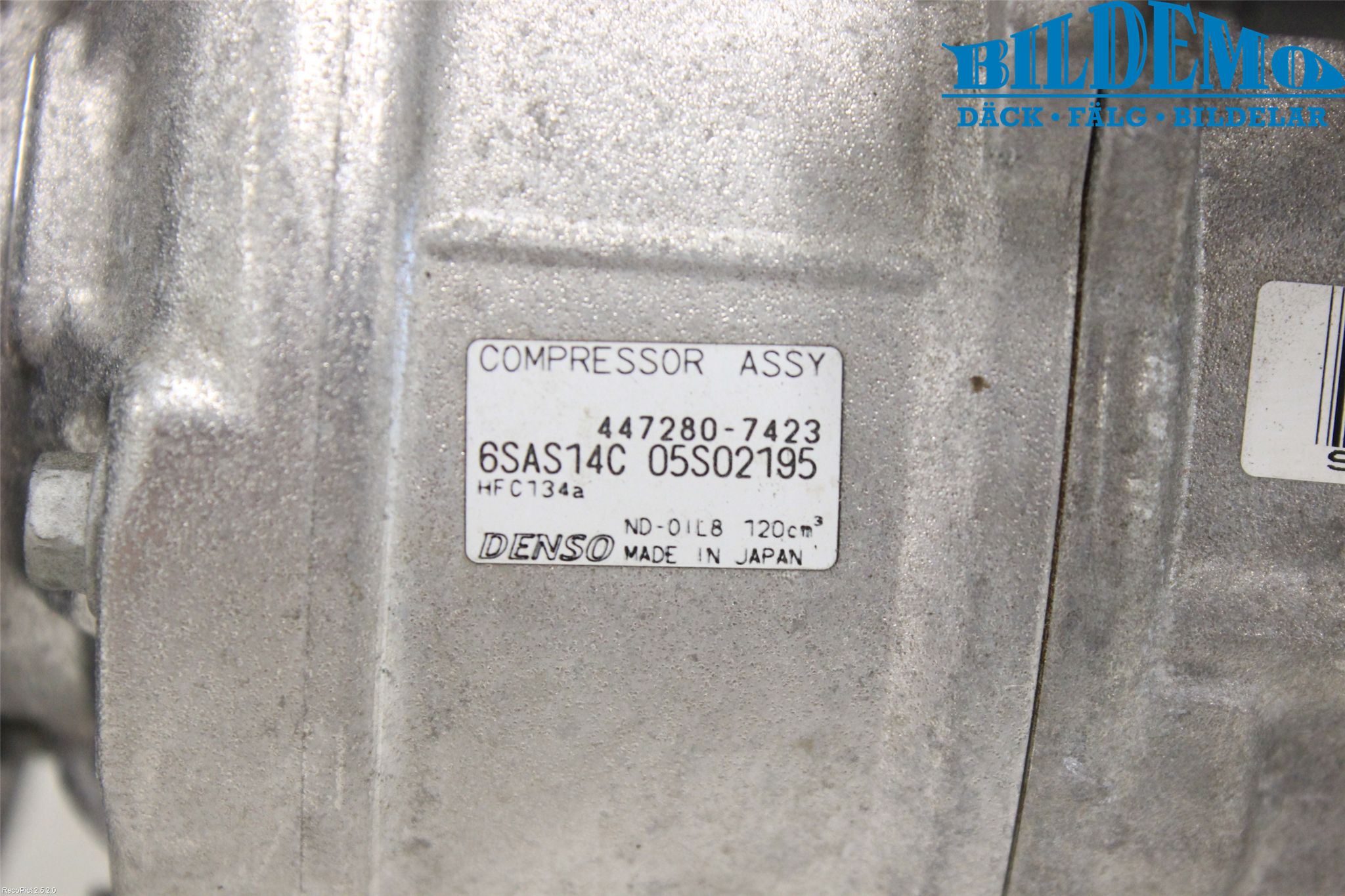 Mercedes-Benz MB CLA-KLASS (C117/X117) 13-19 Varme Ac Kompressor