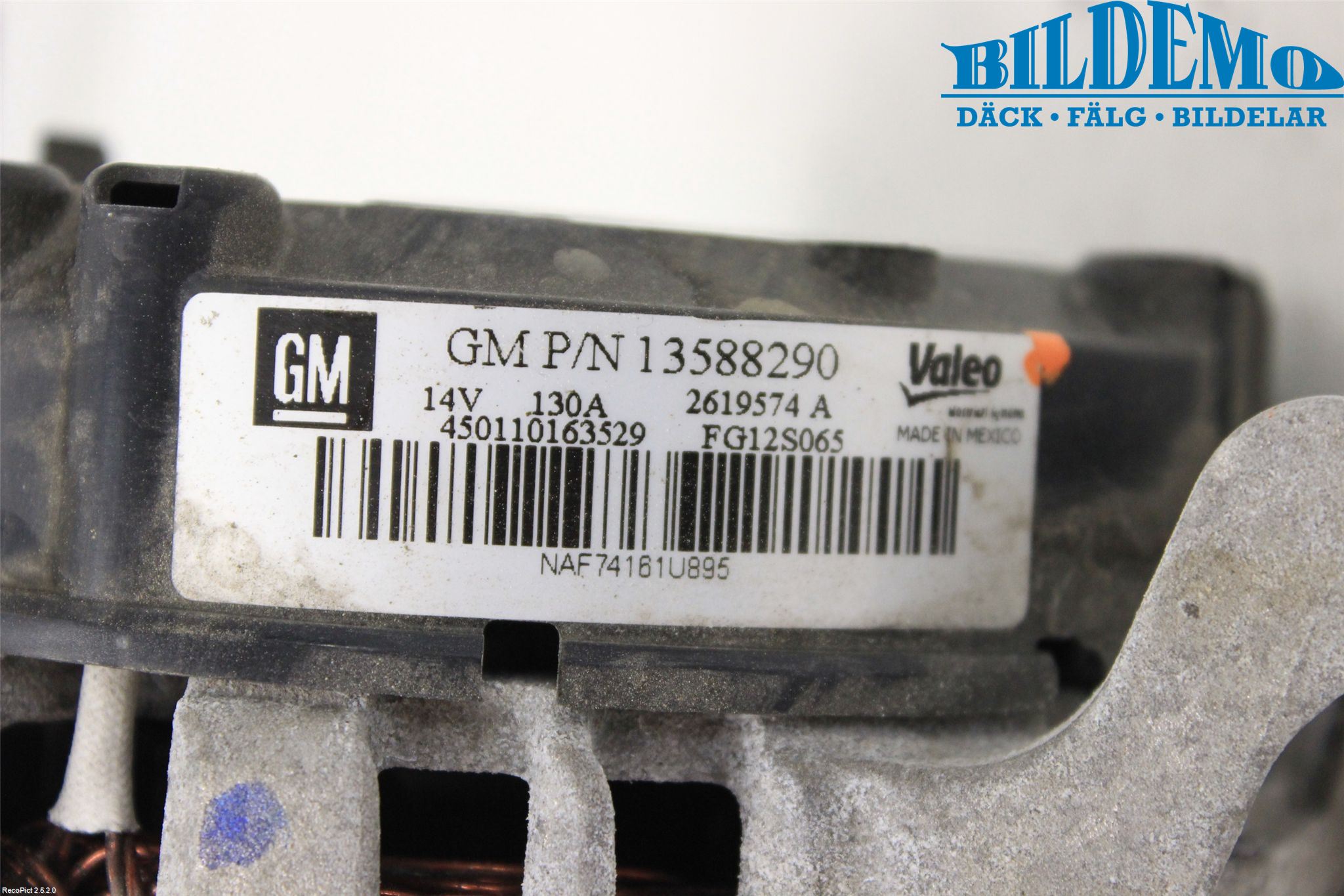 Opel ASTRA J 10-15 Dynamo