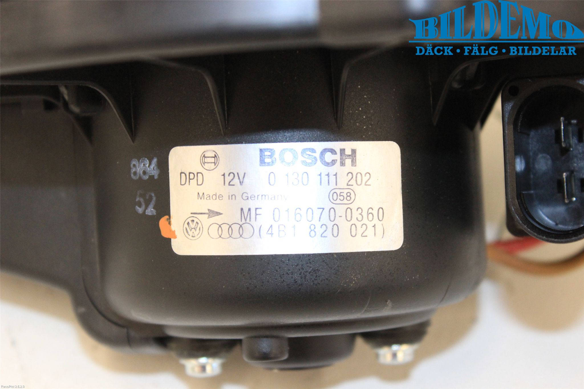 Audi A6/S6     97-05 Varmeapparat Viftemotor