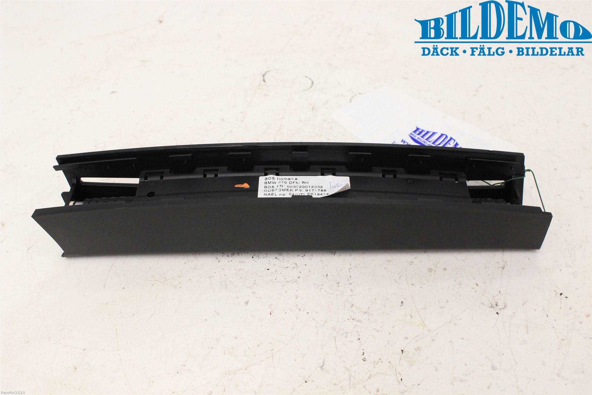 BMW 5 F10/F11/F18 09-17 Innr Solskjerm