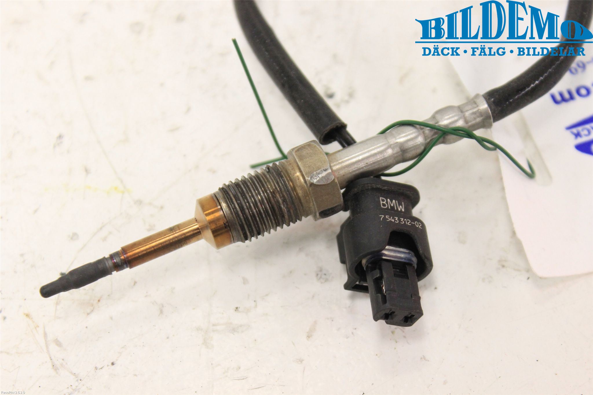 BMW 5 F10/F11/F18 09-17 Sensor Temp-Trykk Avgass