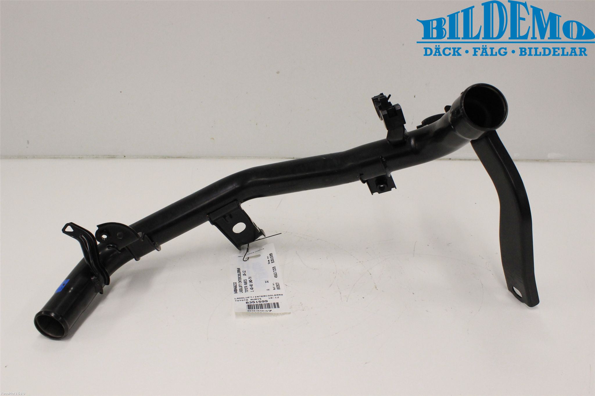 Toyota AURIS 10-12 Intercooler Rør-Slange