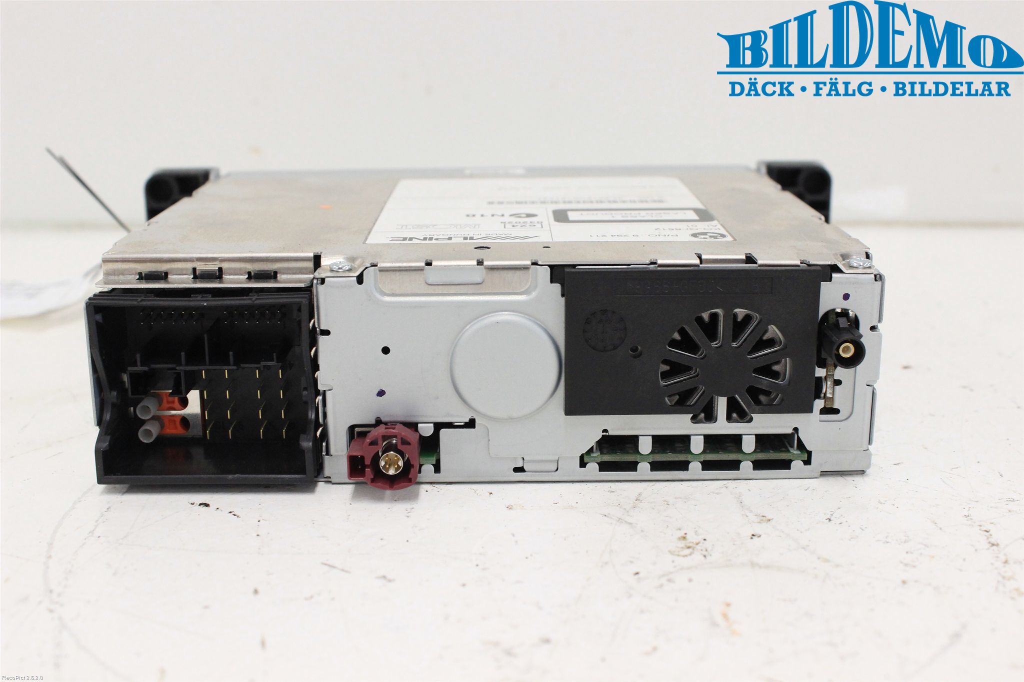 BMW 5 F10/F11/F18 09-17 Stereo Radio Med Cd