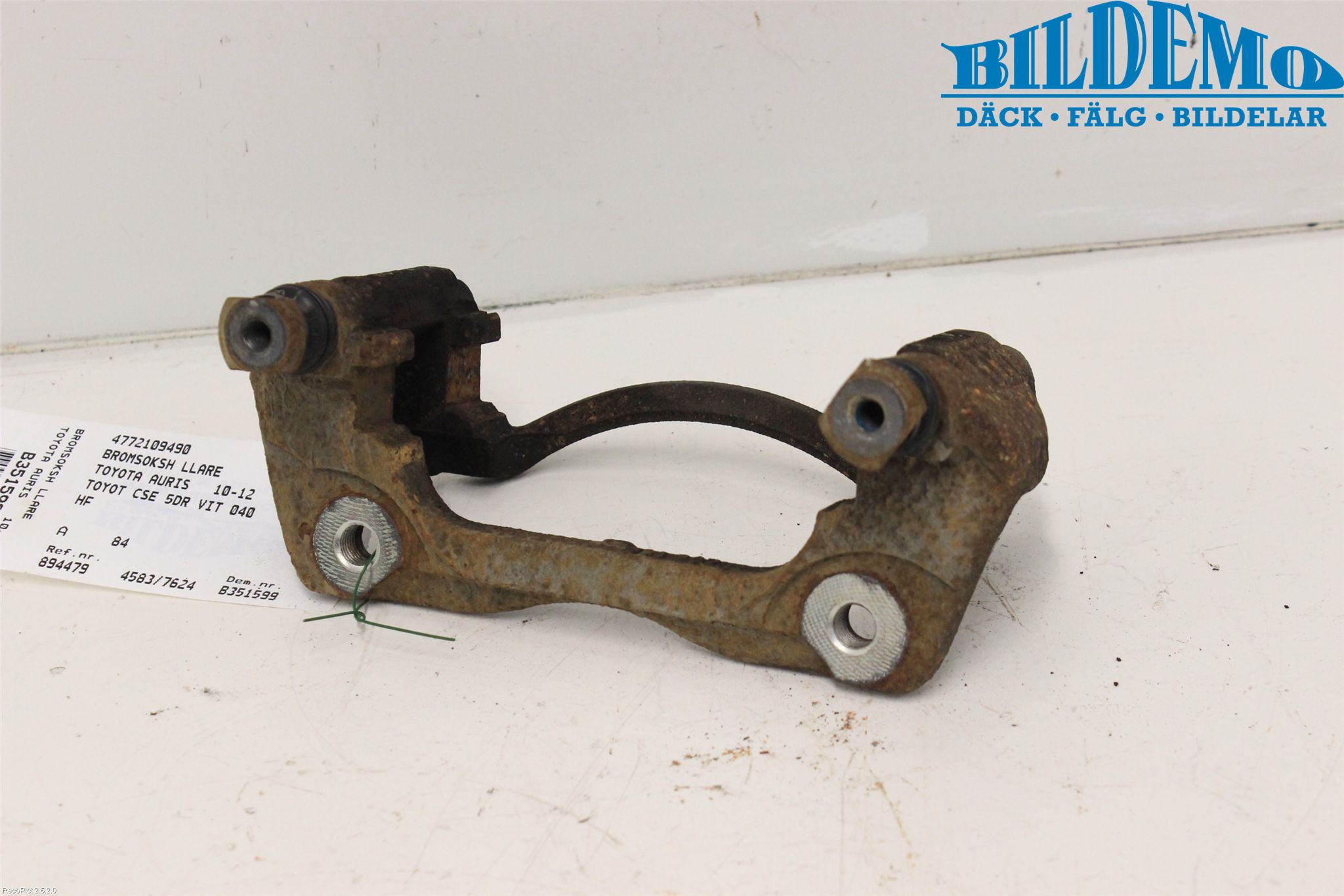Toyota AURIS 10-12 Bremsecaliper Feste Holder