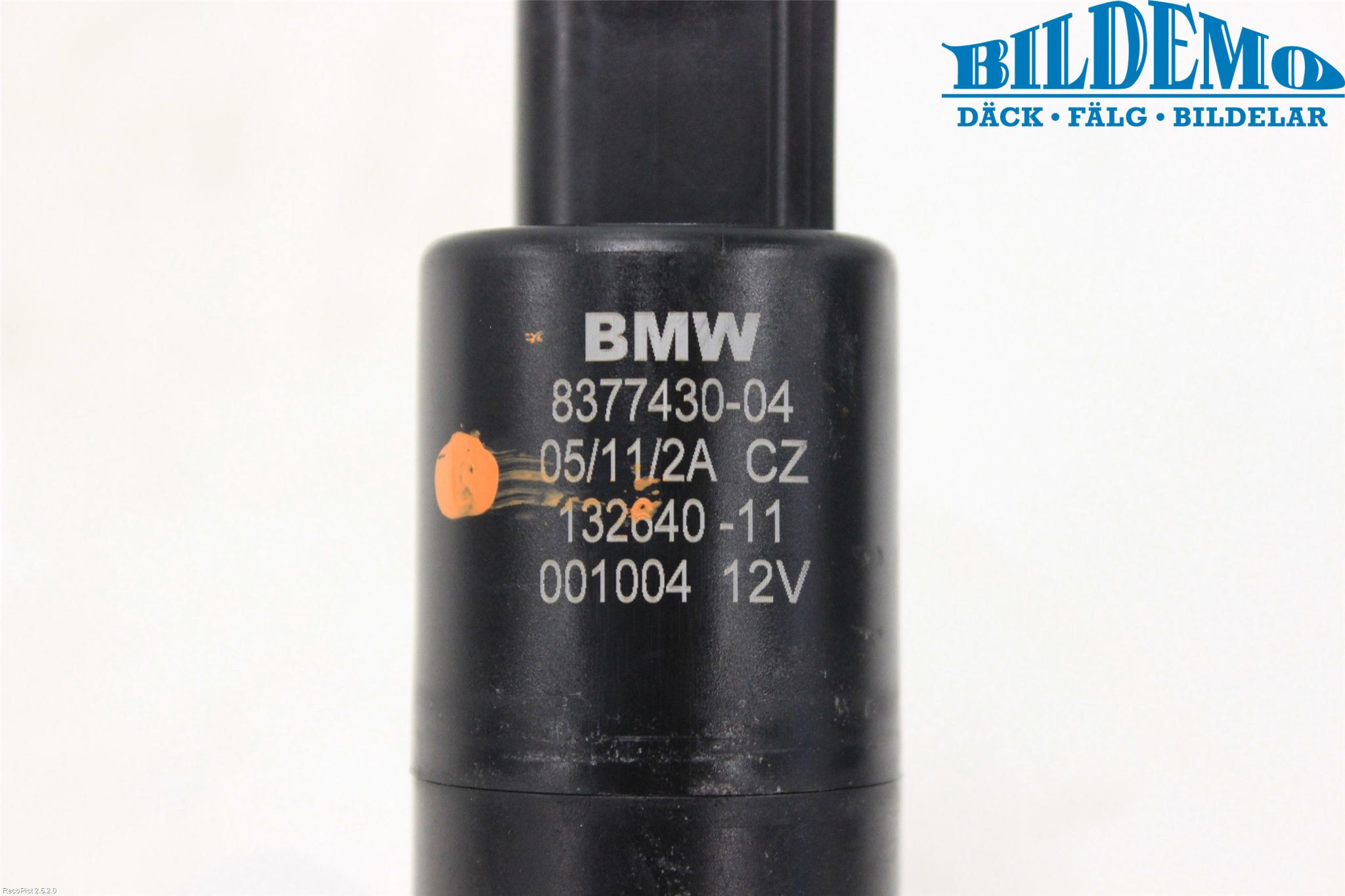BMW 3 E90/91 SED/TOU 05-12 Spylerpumpe Høytrykk