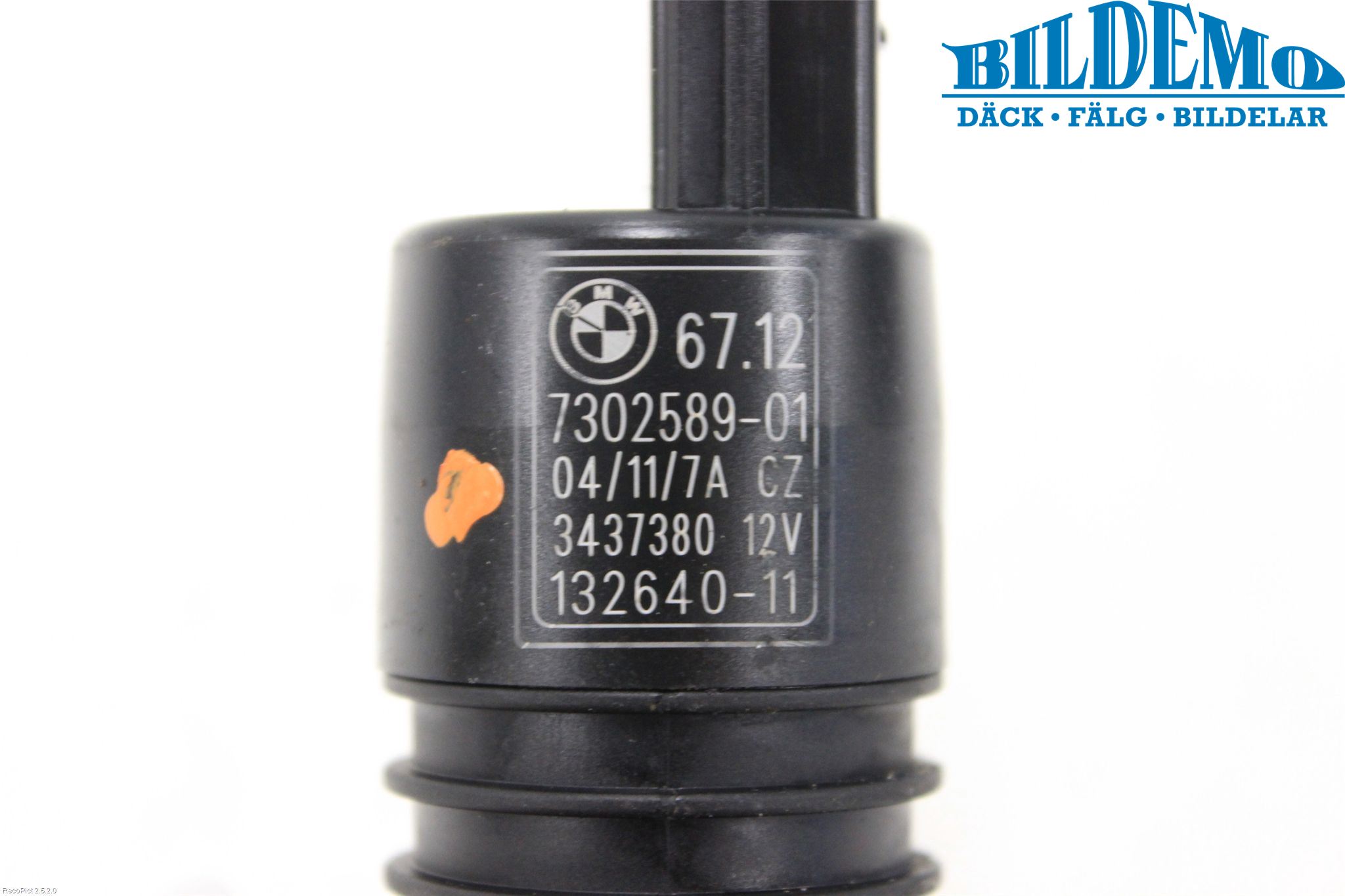BMW 3 E90/91 SED/TOU 05-12 Spylerpumpe Frontrute