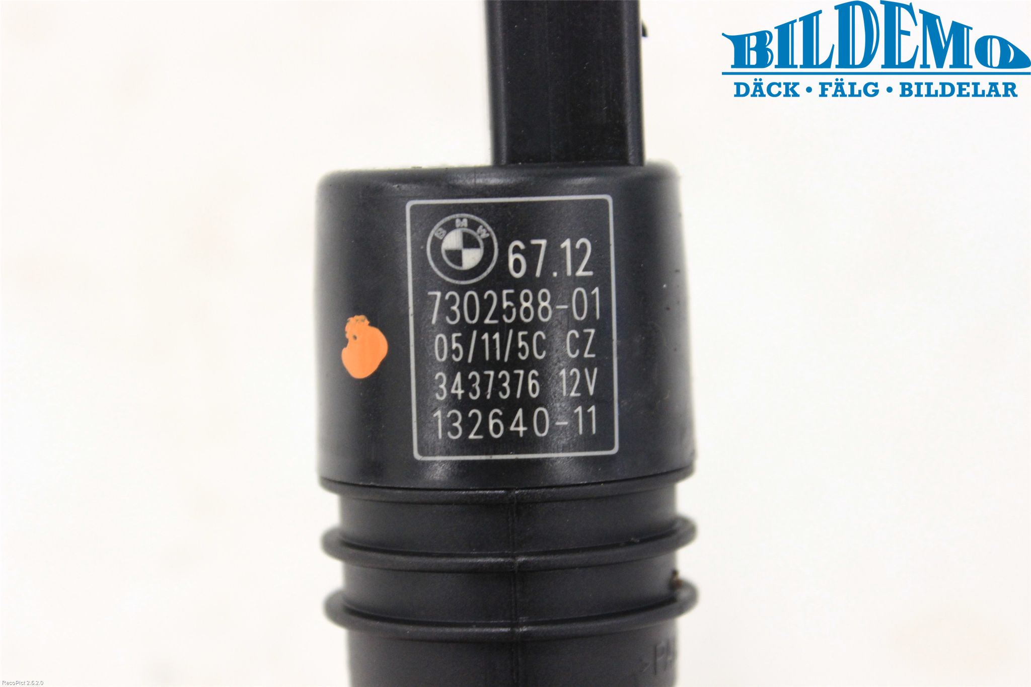 BMW 3 E90/91 SED/TOU 05-12 Spylerpumpe Bakluke
