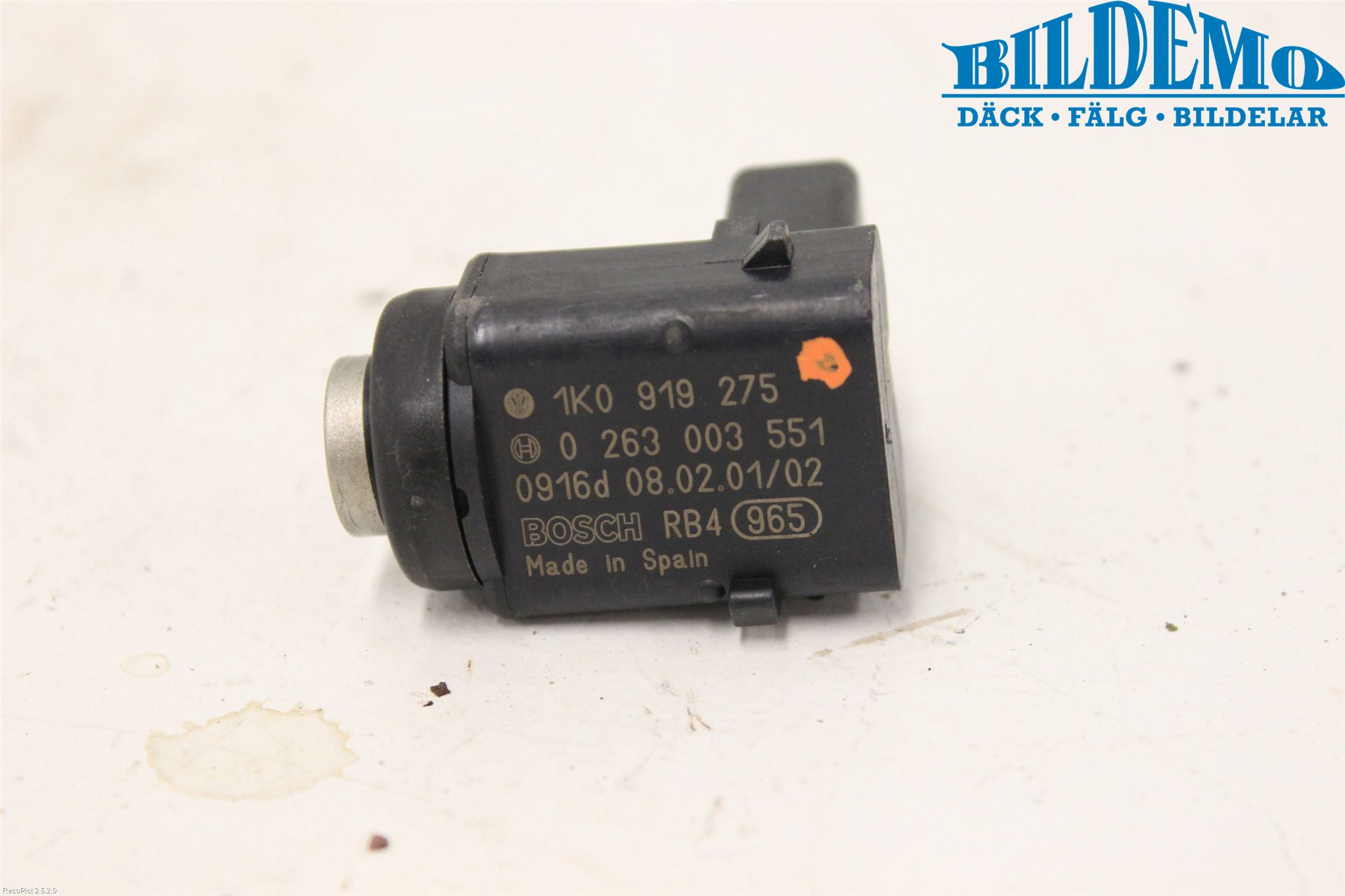 Volkswagen VW GOLF V 04-09 Sensor Ryggesensor