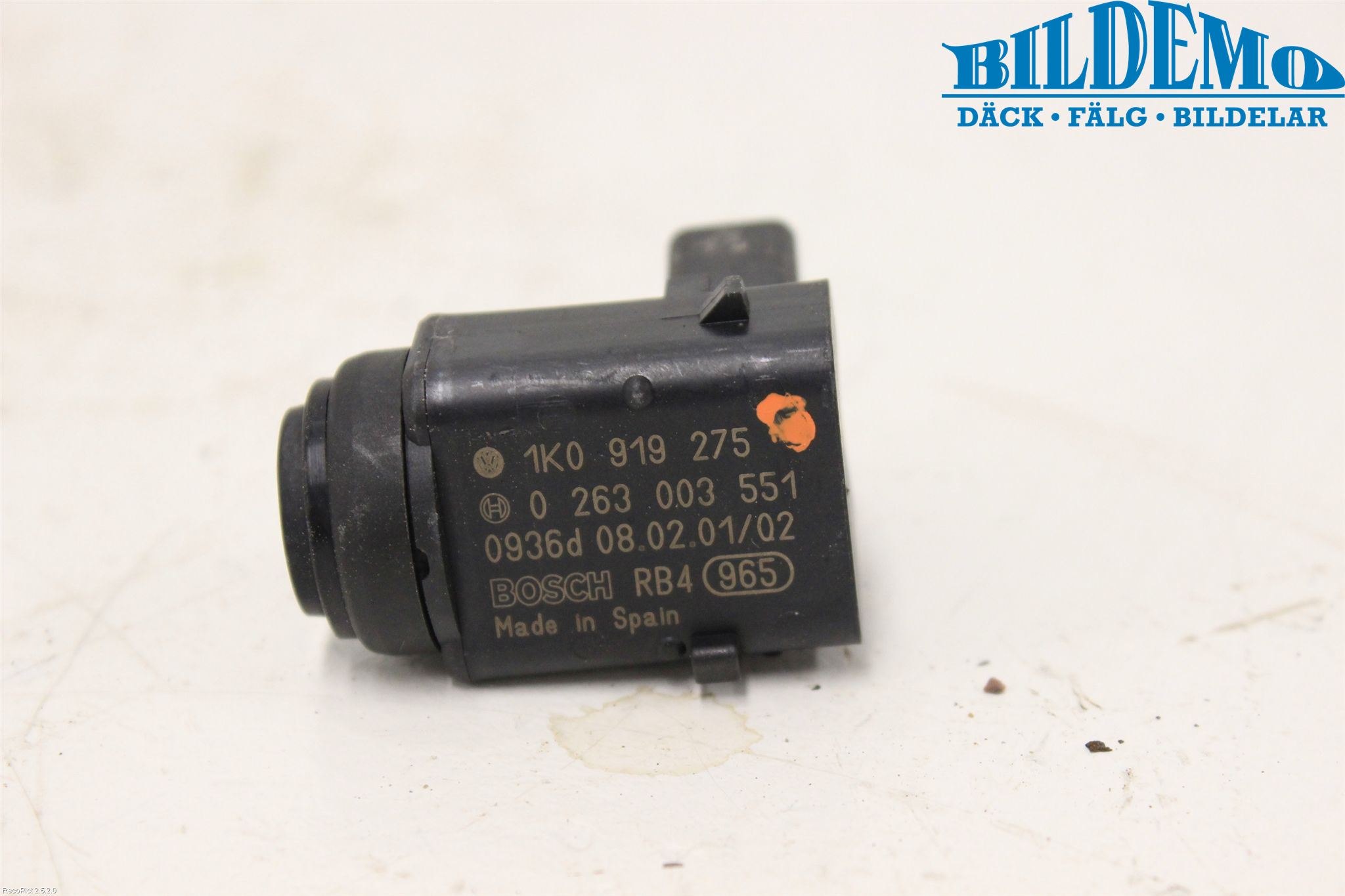 Volkswagen VW GOLF V 04-09 Sensor Ryggesensor