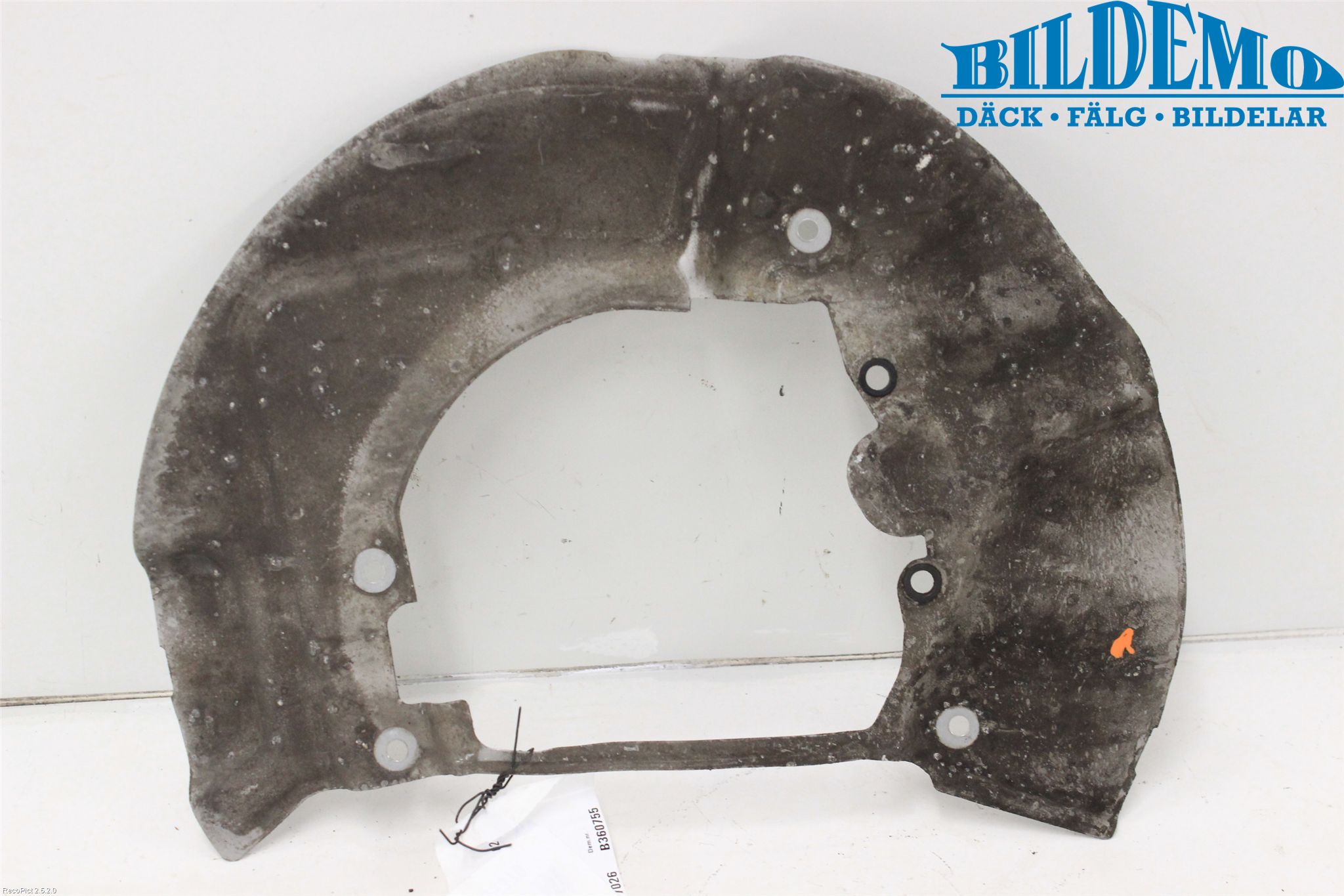 BMW 5 E60/61 Sed/Tou 02-10 Bremseskjold Foran