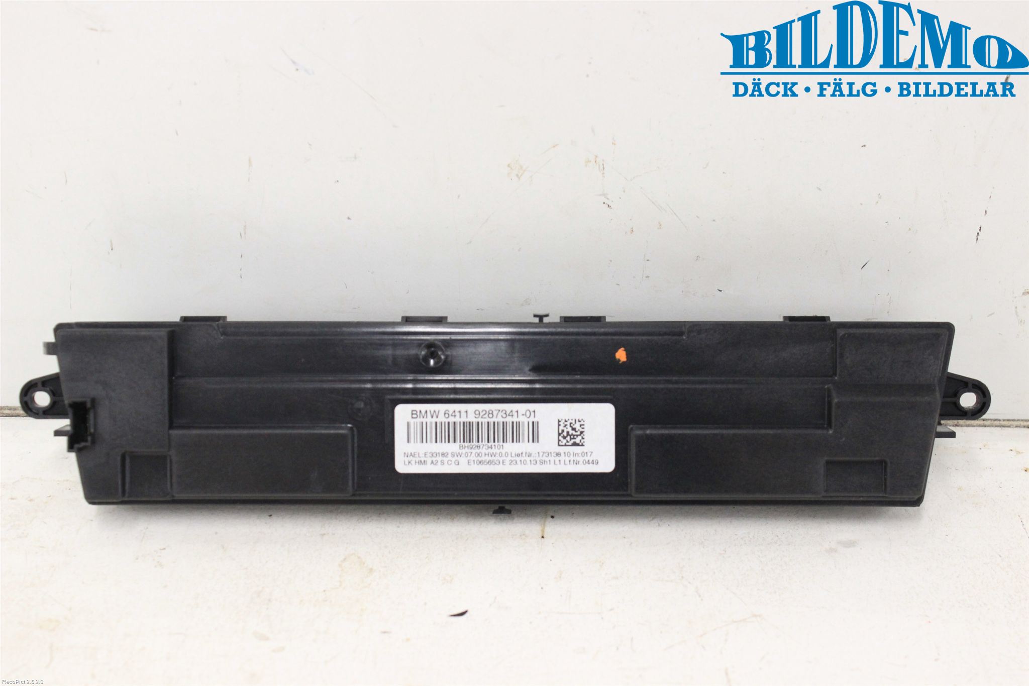 BMW 3 F30/F31/F80 12-19 Varme Ac Betjening-Display