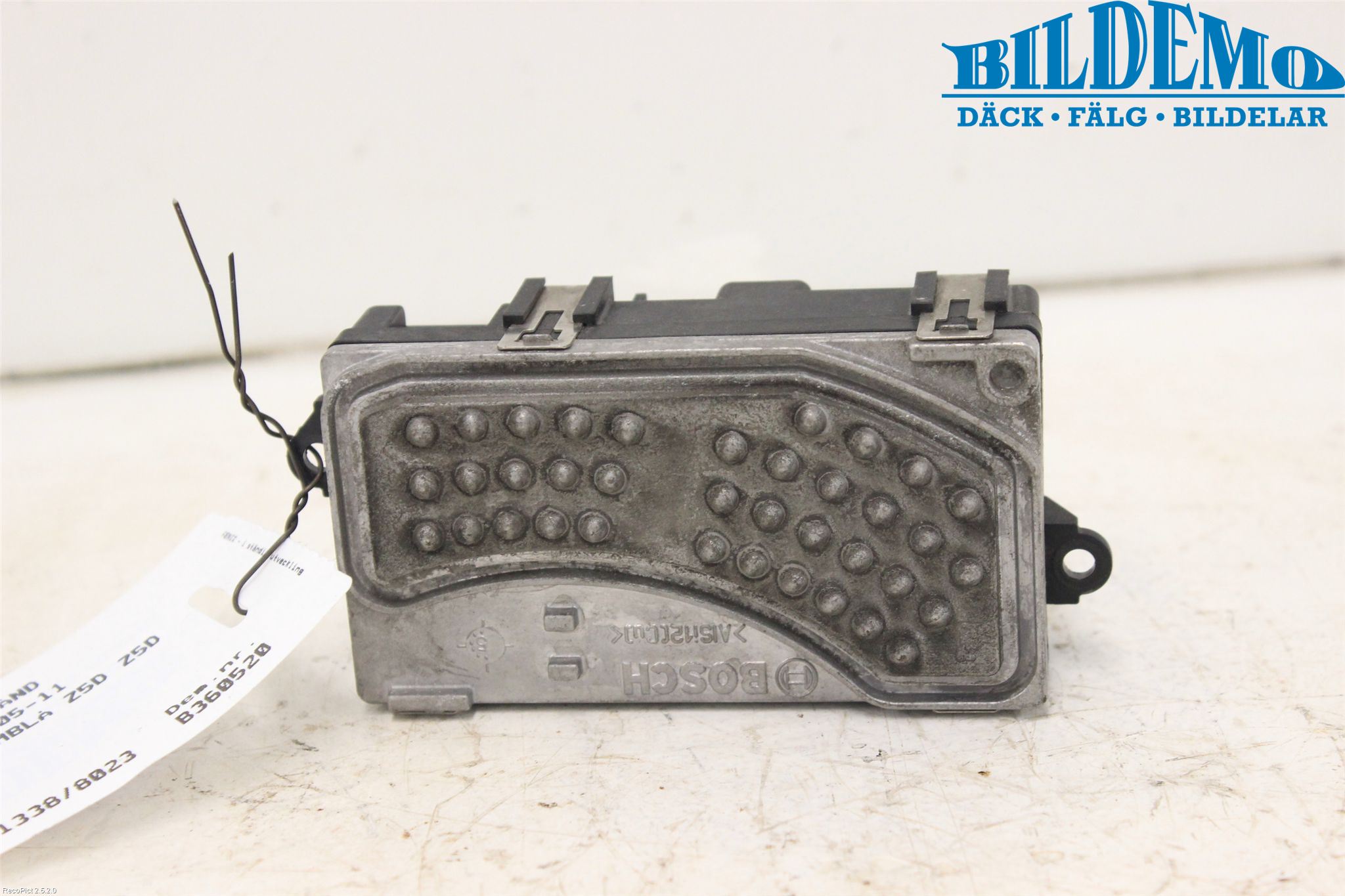 Audi A6/S6     05-11 Varmeapparat Viftemotstand