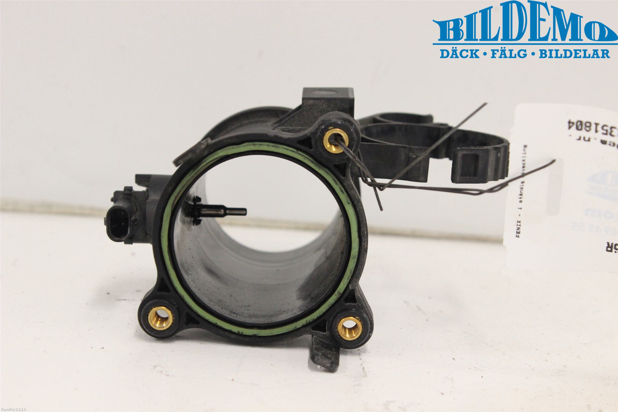 BMW 5 F10/F11/F18 09-17 Intercooler Rør-Slange