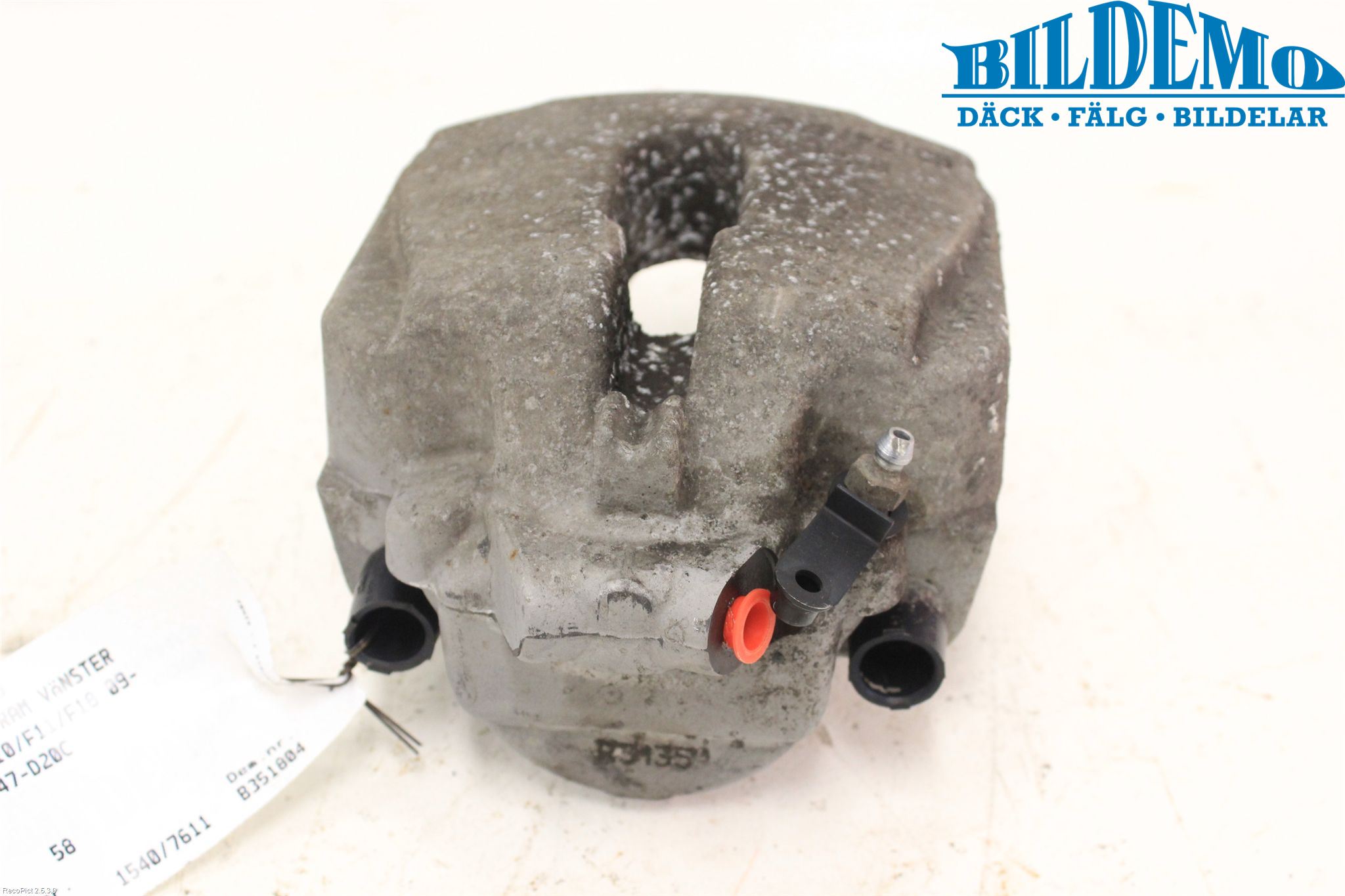 BMW 5 F10/F11/F18 09-17 Bremsecaliper Foran Venstre