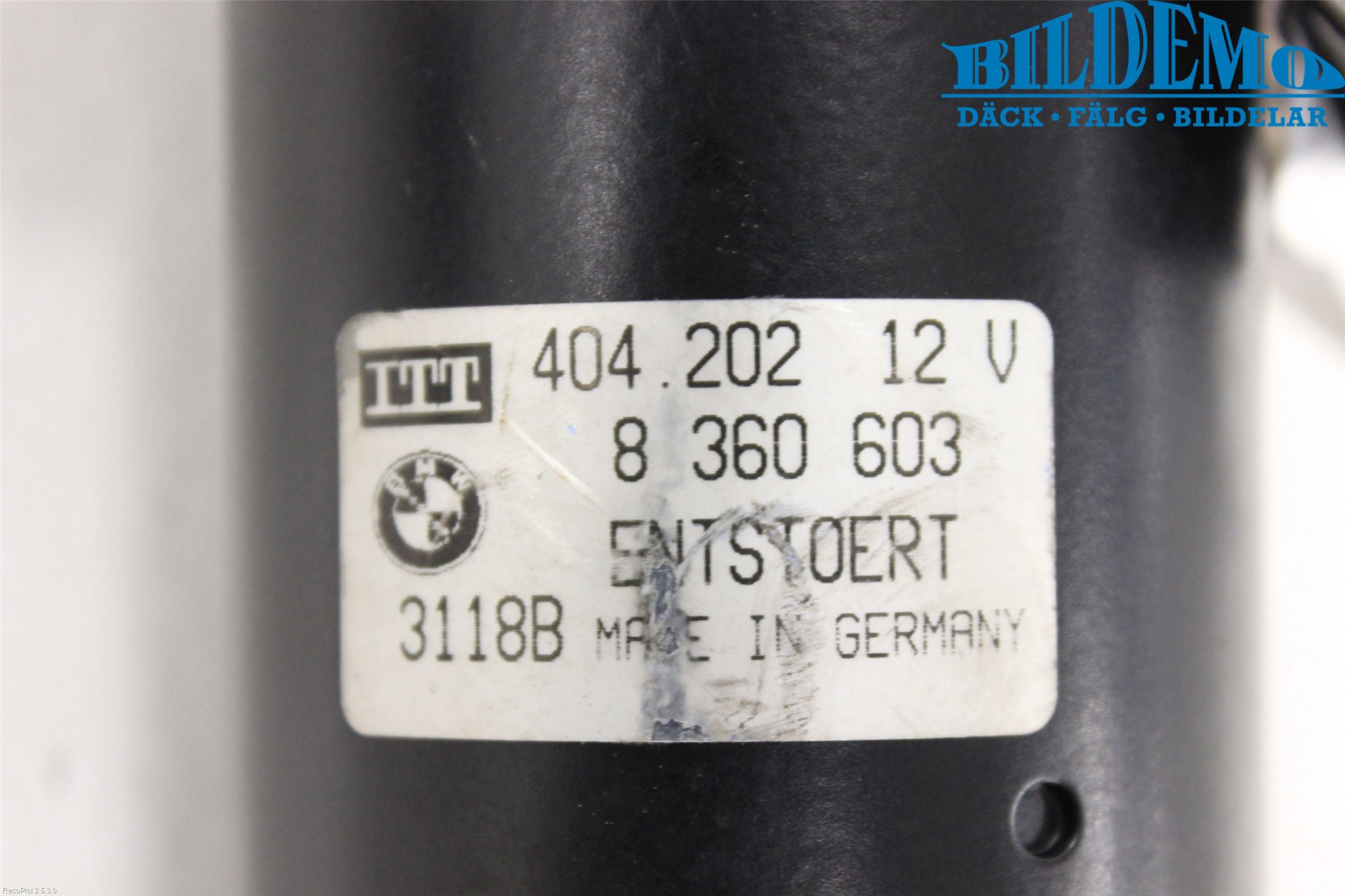 BMW 5 E39 95-04 Viskermotor Frontrute