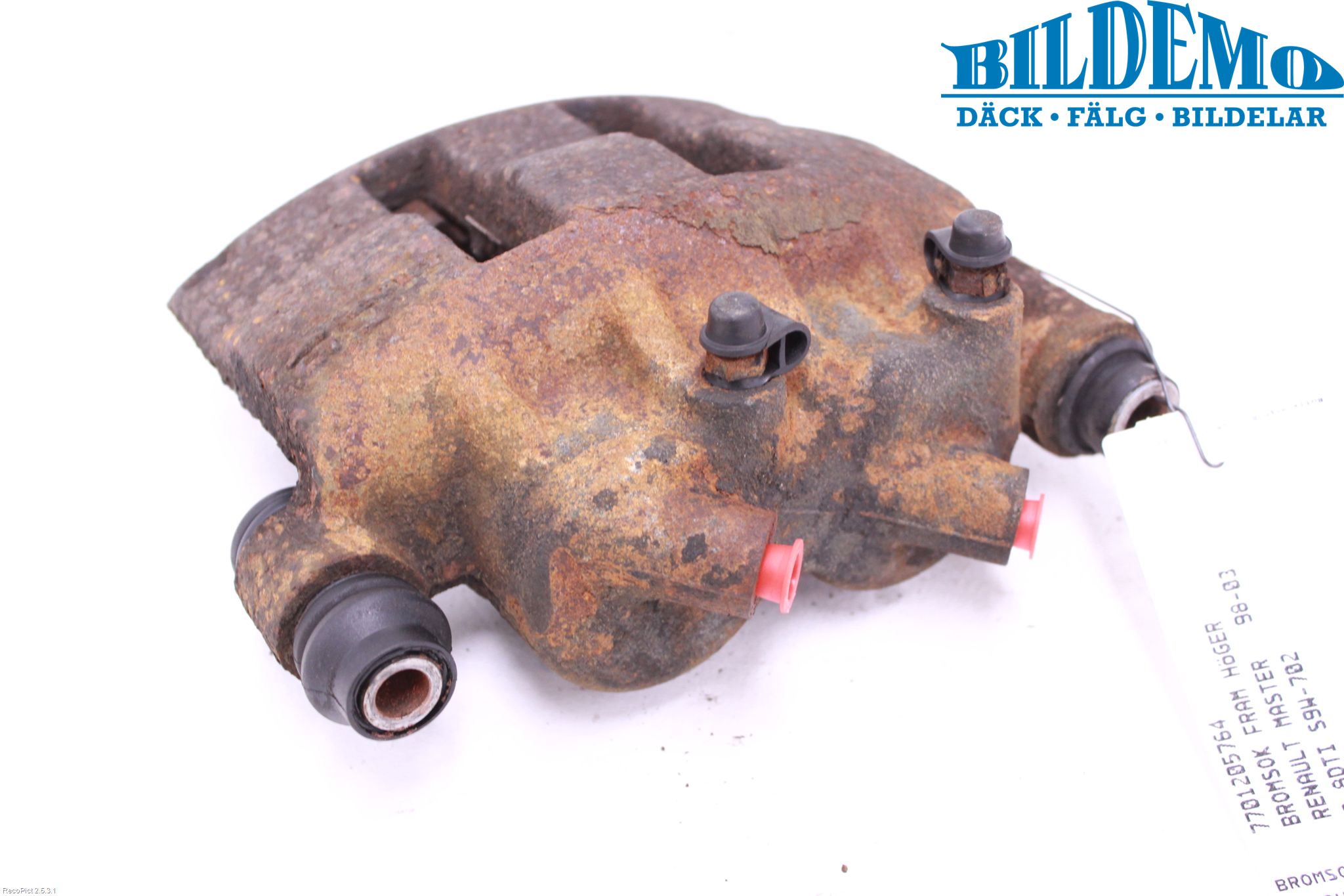 Renault MASTER   98-03 Bremsecaliper Foran Høyre