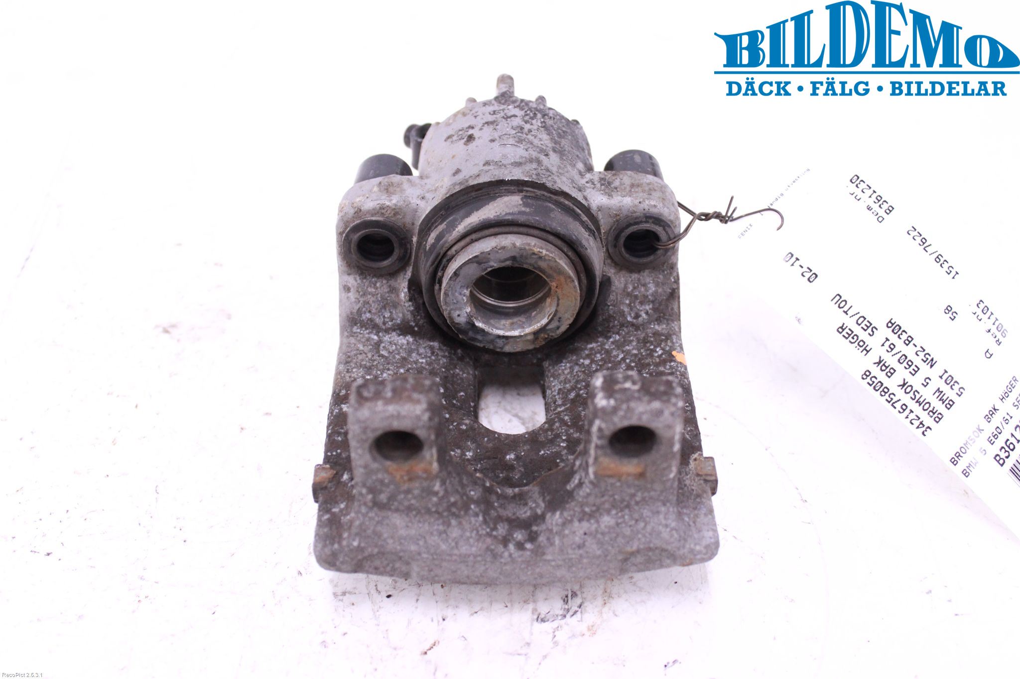 BMW 5 E60/61 Sed/Tou 02-10 Bremsecaliper Bak Høyre