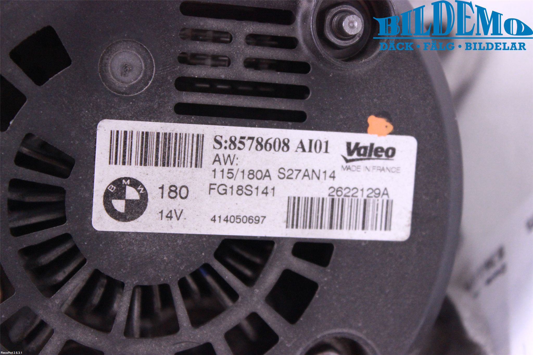 BMW 3 GT F34 13-19 Dynamo