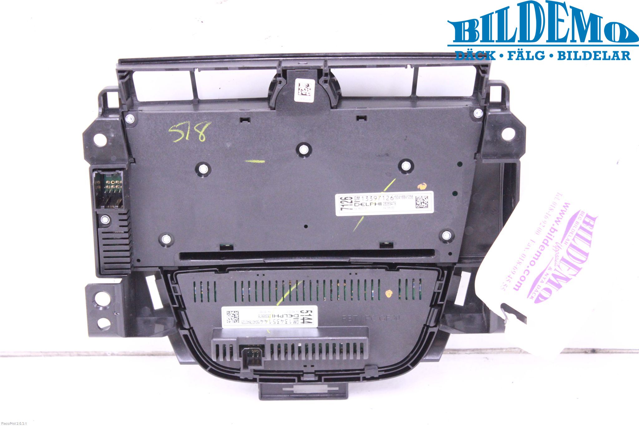 Opel ASTRA J 10-15 Stereo Radio Med Cd