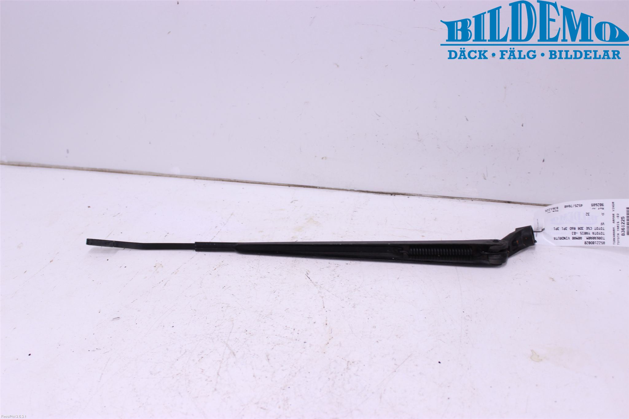 Toyota YARIS P1 99-03 Viskerarm-Armer Frontrute